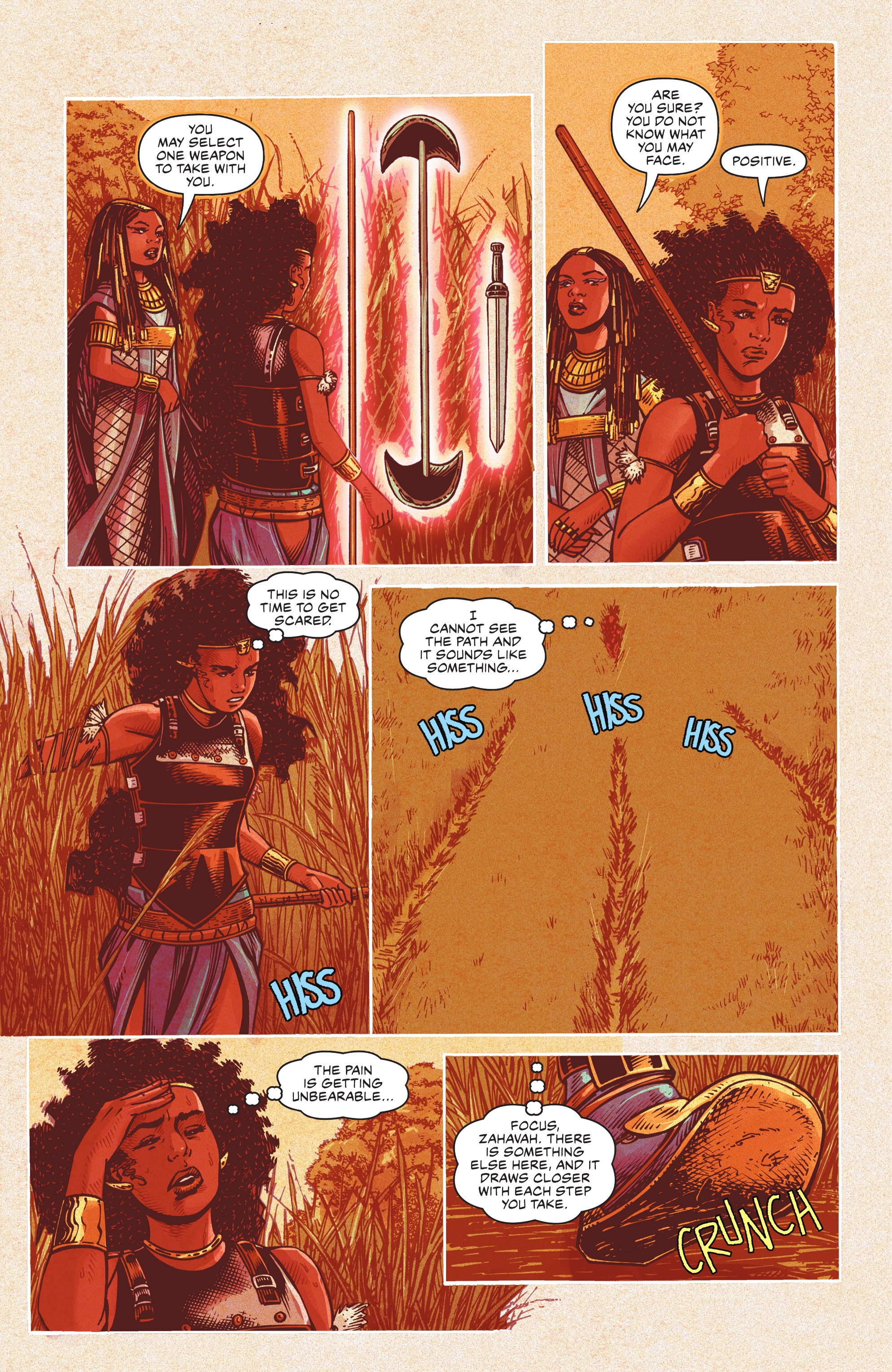 Read online Nubia: Queen of the Amazons comic -  Issue #4 - 6