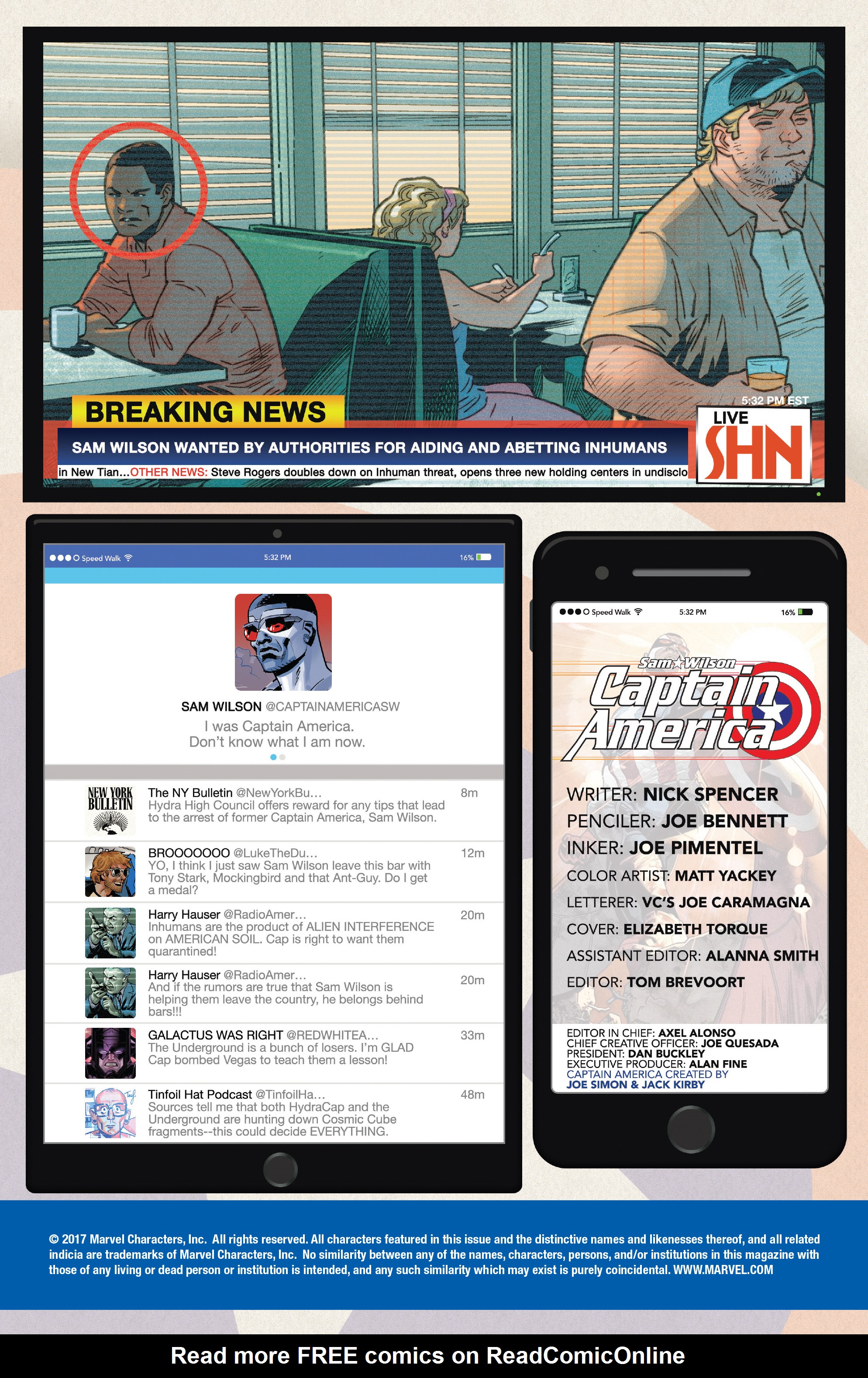 Read online Captain America: Sam Wilson comic -  Issue #23 - 2