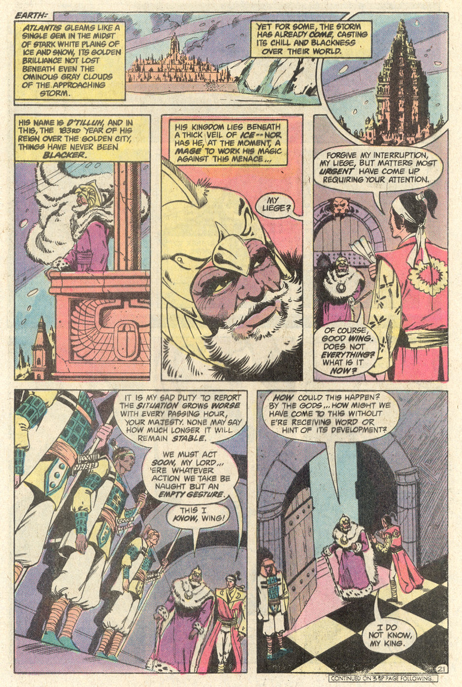 Read online Arion, Lord of Atlantis comic -  Issue #1 - 21