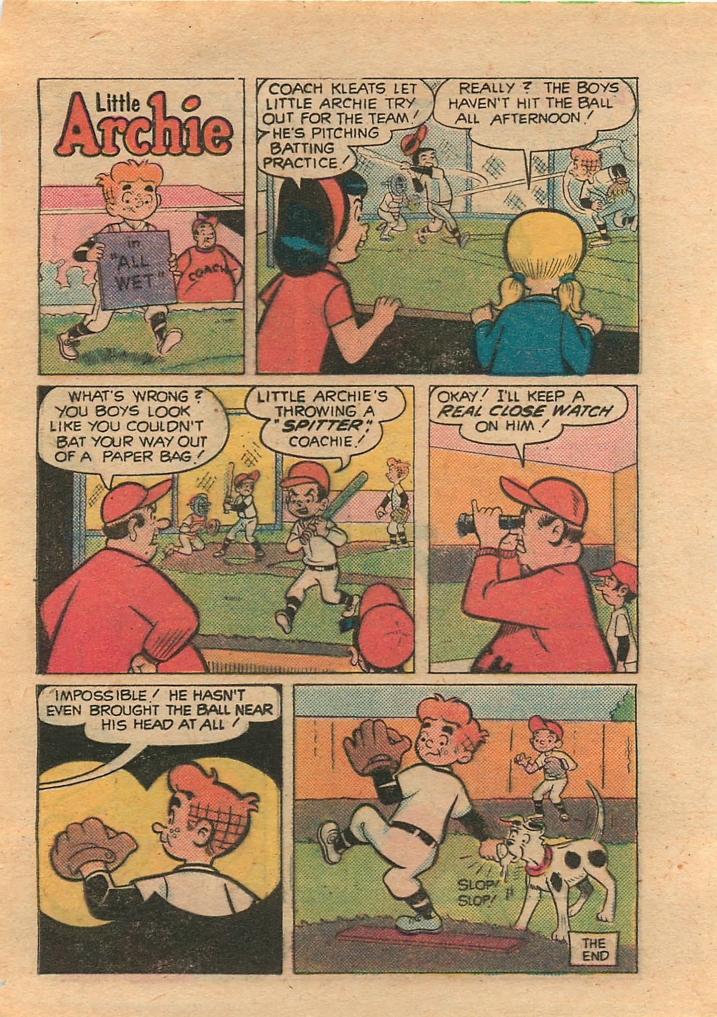 Read online Little Archie Comics Digest Magazine comic -  Issue #7 - 11