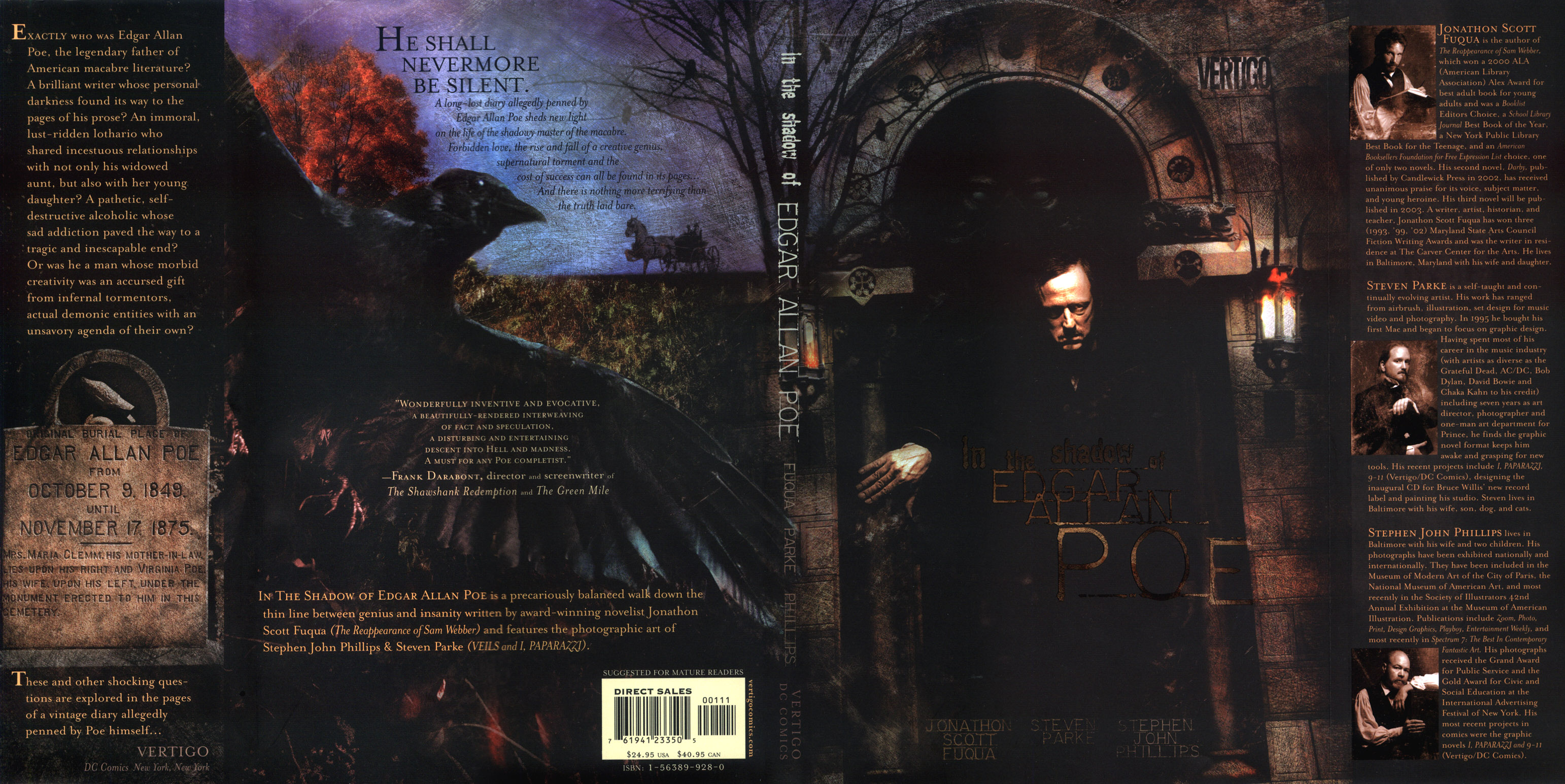 Read online In the Shadow of Edgar Allan Poe comic -  Issue # TPB - 1