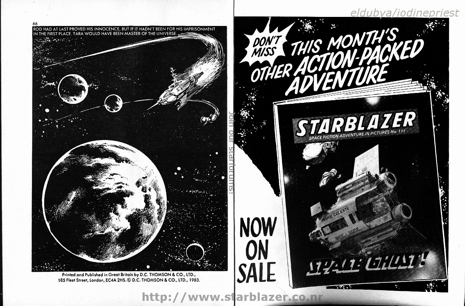 Read online Starblazer comic -  Issue #110 - 35