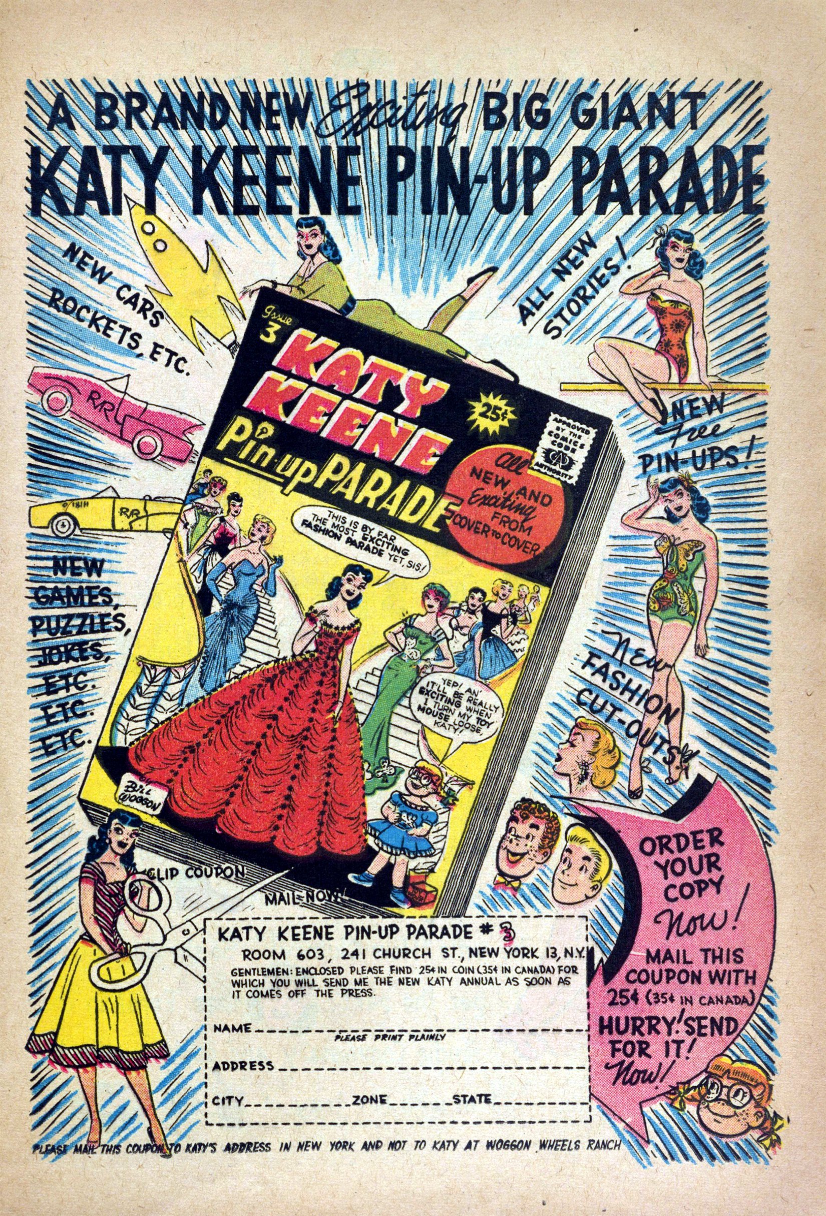 Read online Katy Keene (1949) comic -  Issue #31 - 25