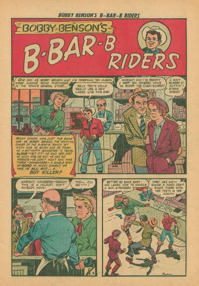 Read online Bobby Benson's B-Bar-B Riders comic -  Issue #2 - 3