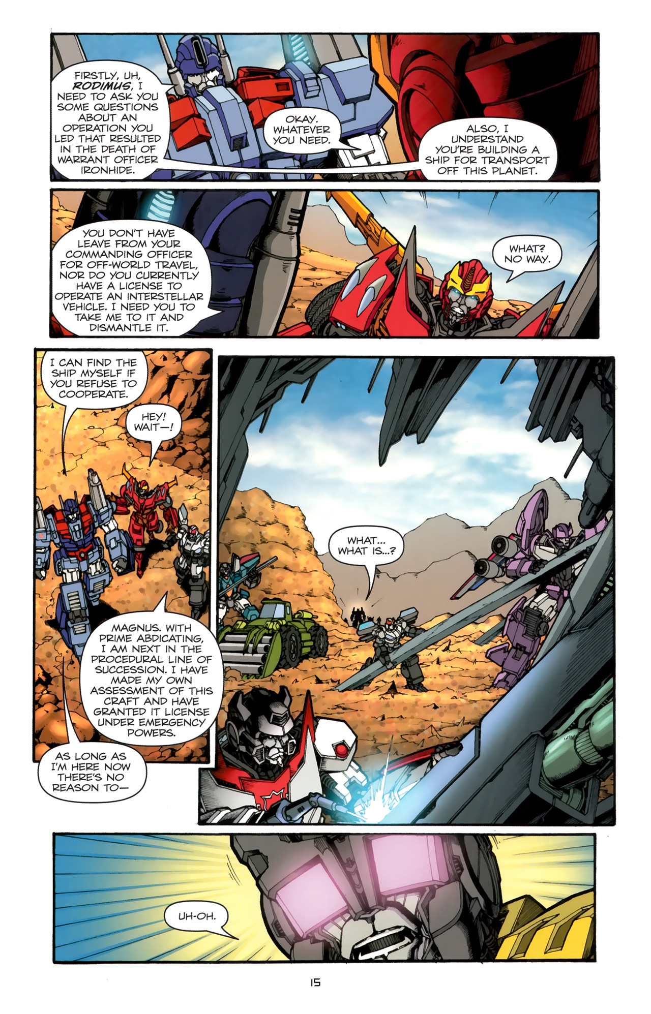 Read online The Transformers (2009) comic -  Issue #4 - 18