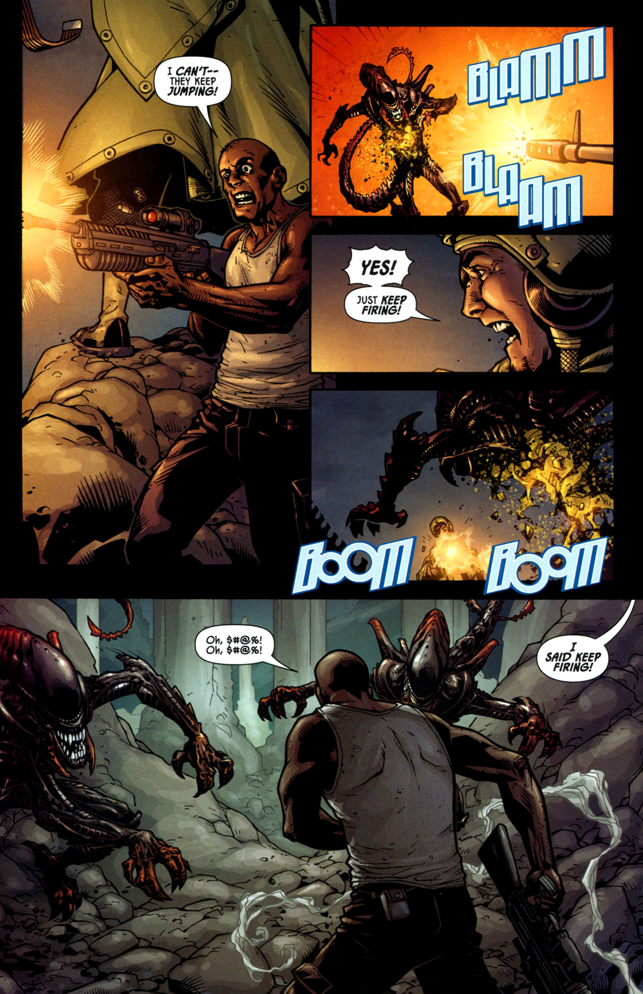 Read online Aliens (2009) comic -  Issue #3 - 10