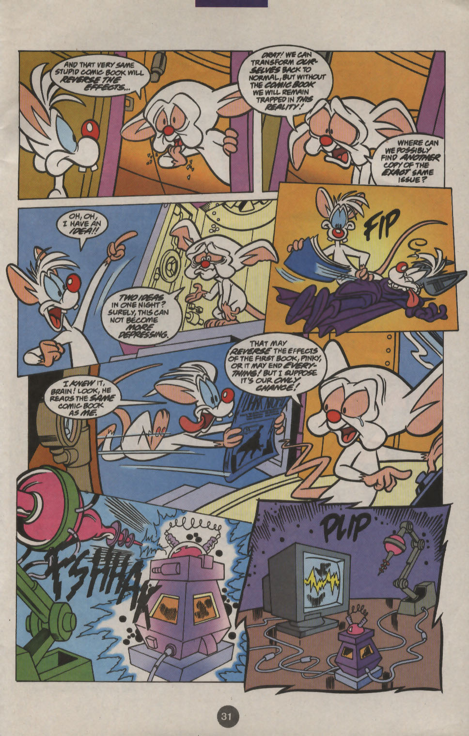 Read online Pinky and The Brain comic -  Issue #1 - 24