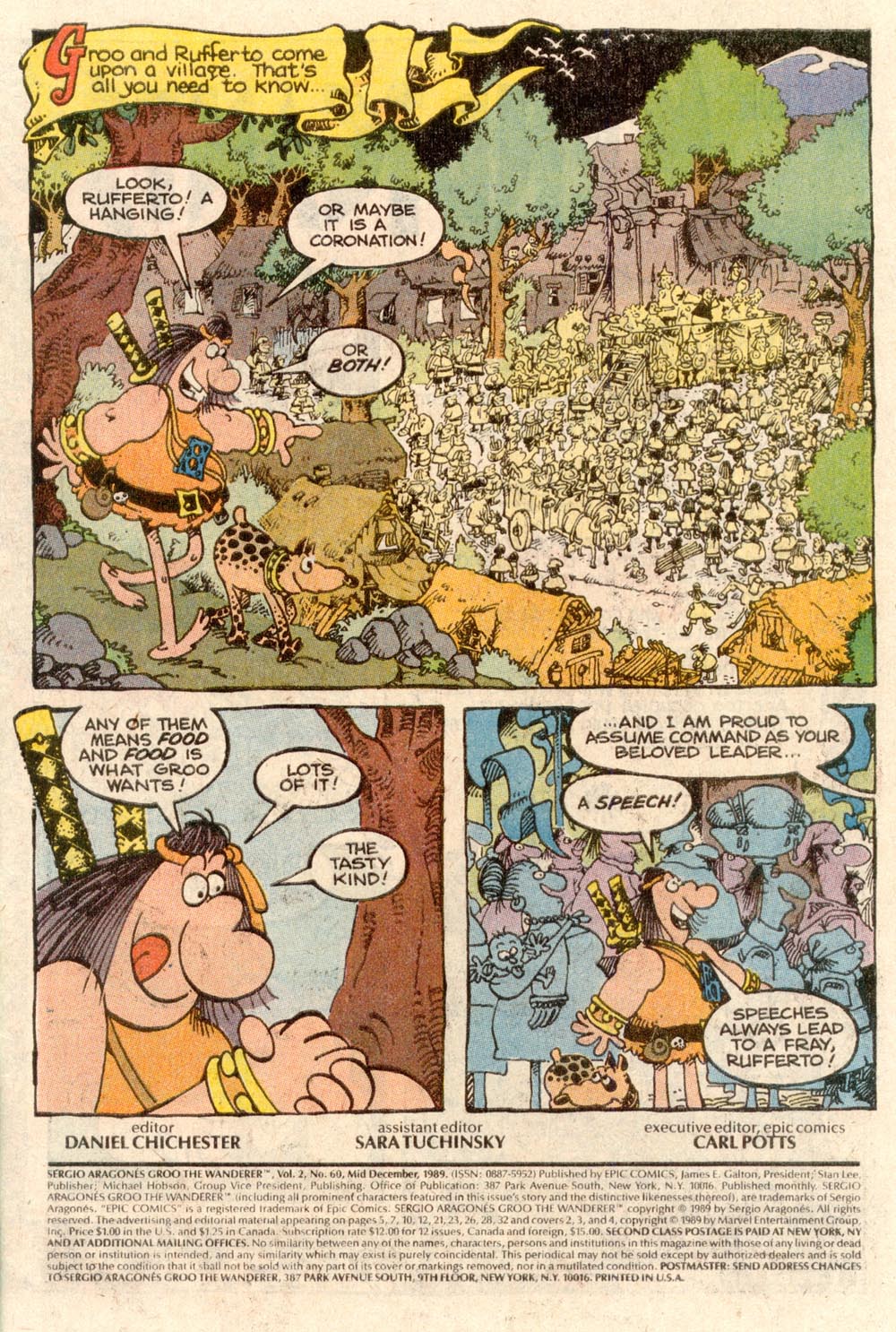 Read online Sergio Aragonés Groo the Wanderer comic -  Issue #60 - 2