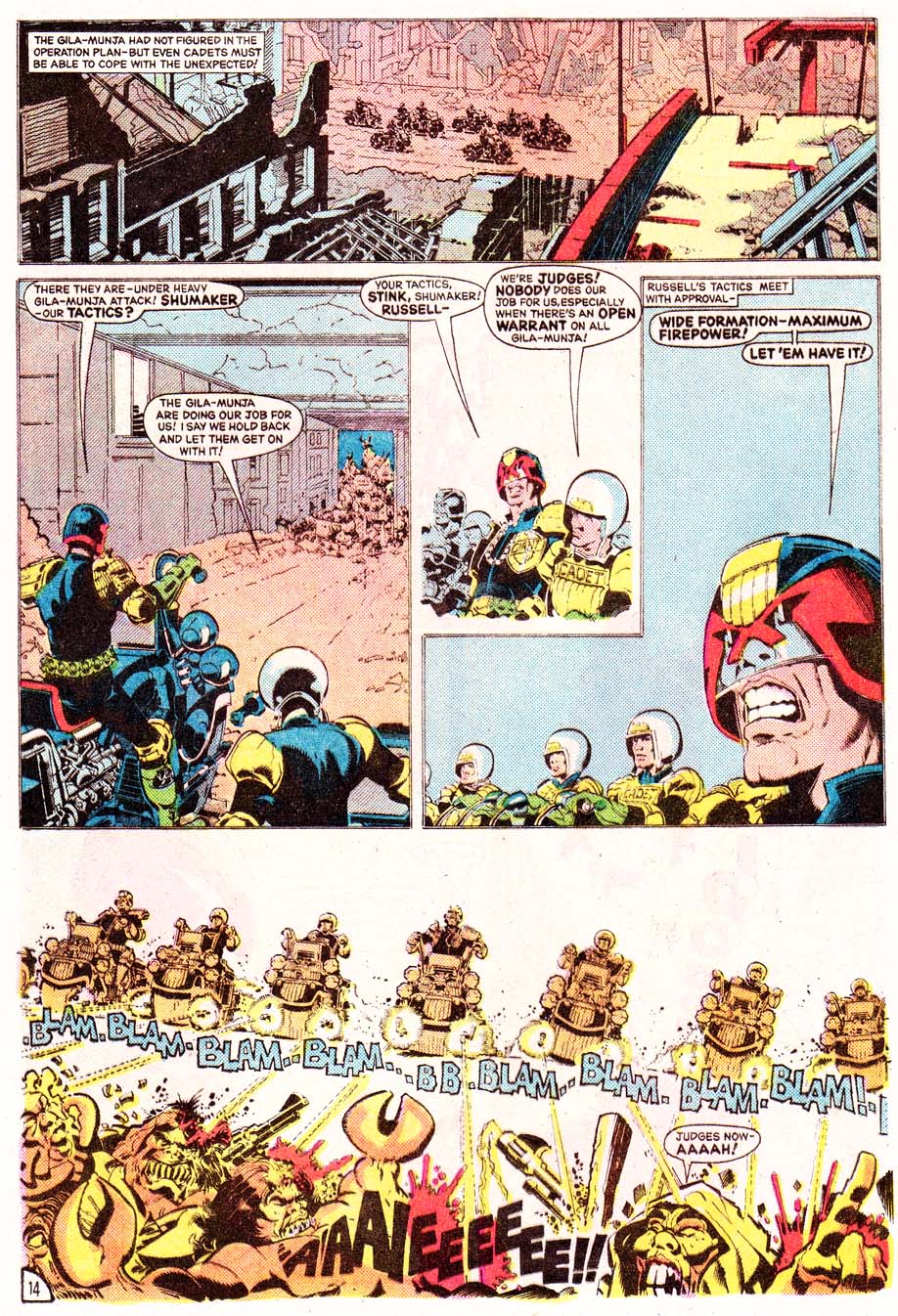 Read online Judge Dredd (1983) comic -  Issue #28 - 16