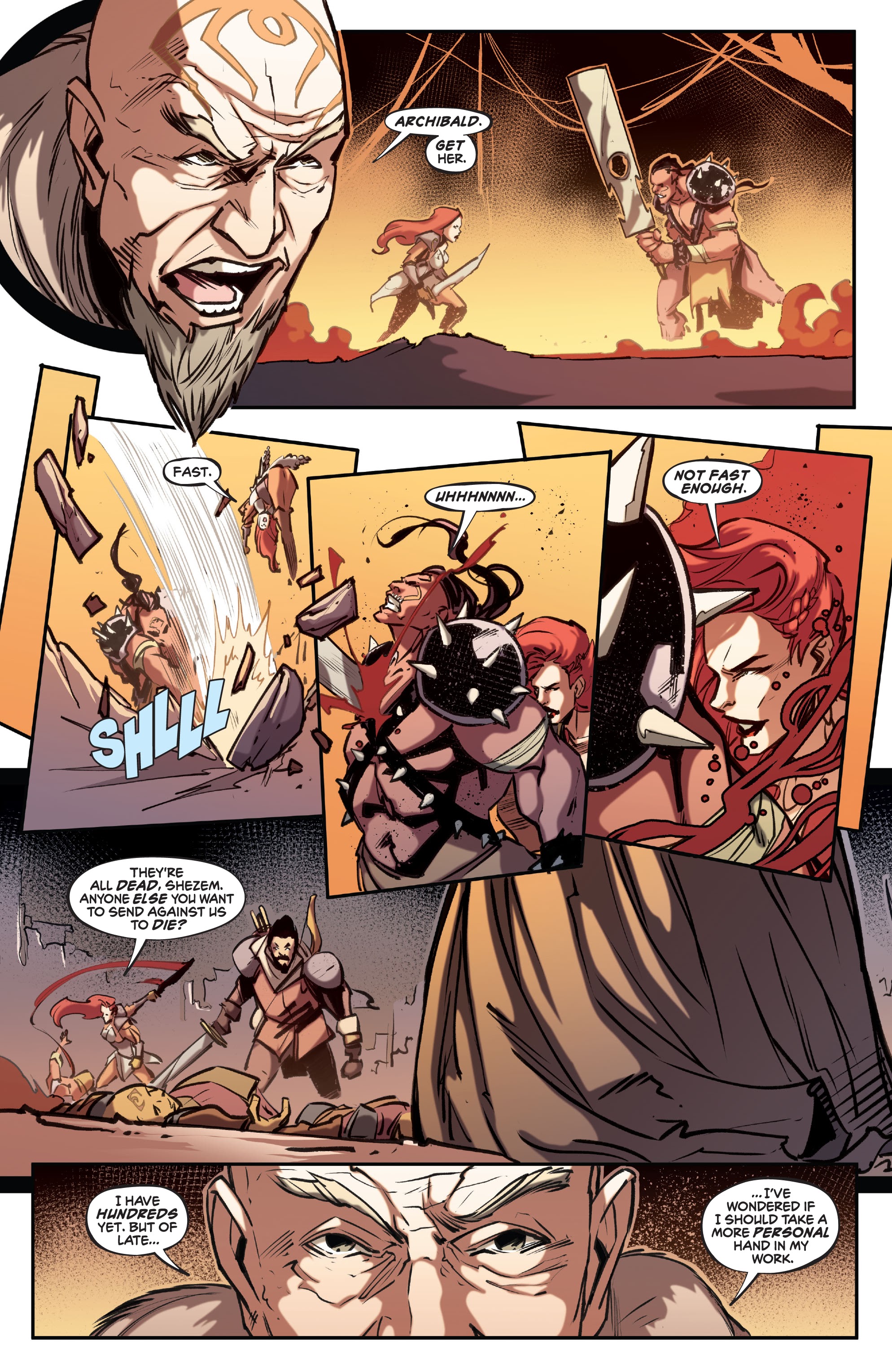 Read online Red Sonja (2021) comic -  Issue #4 - 22