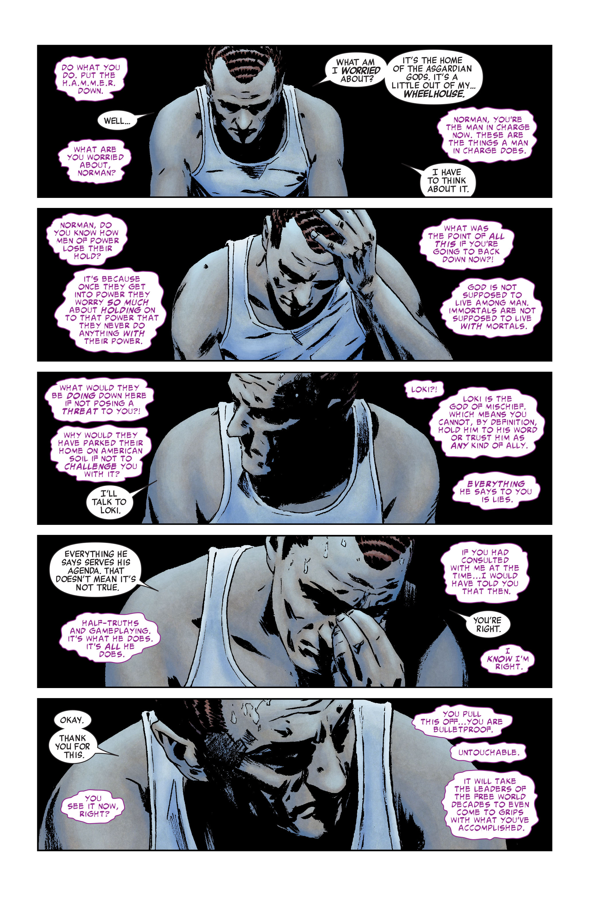 Read online Siege: The Cabal comic -  Issue # Full - 4