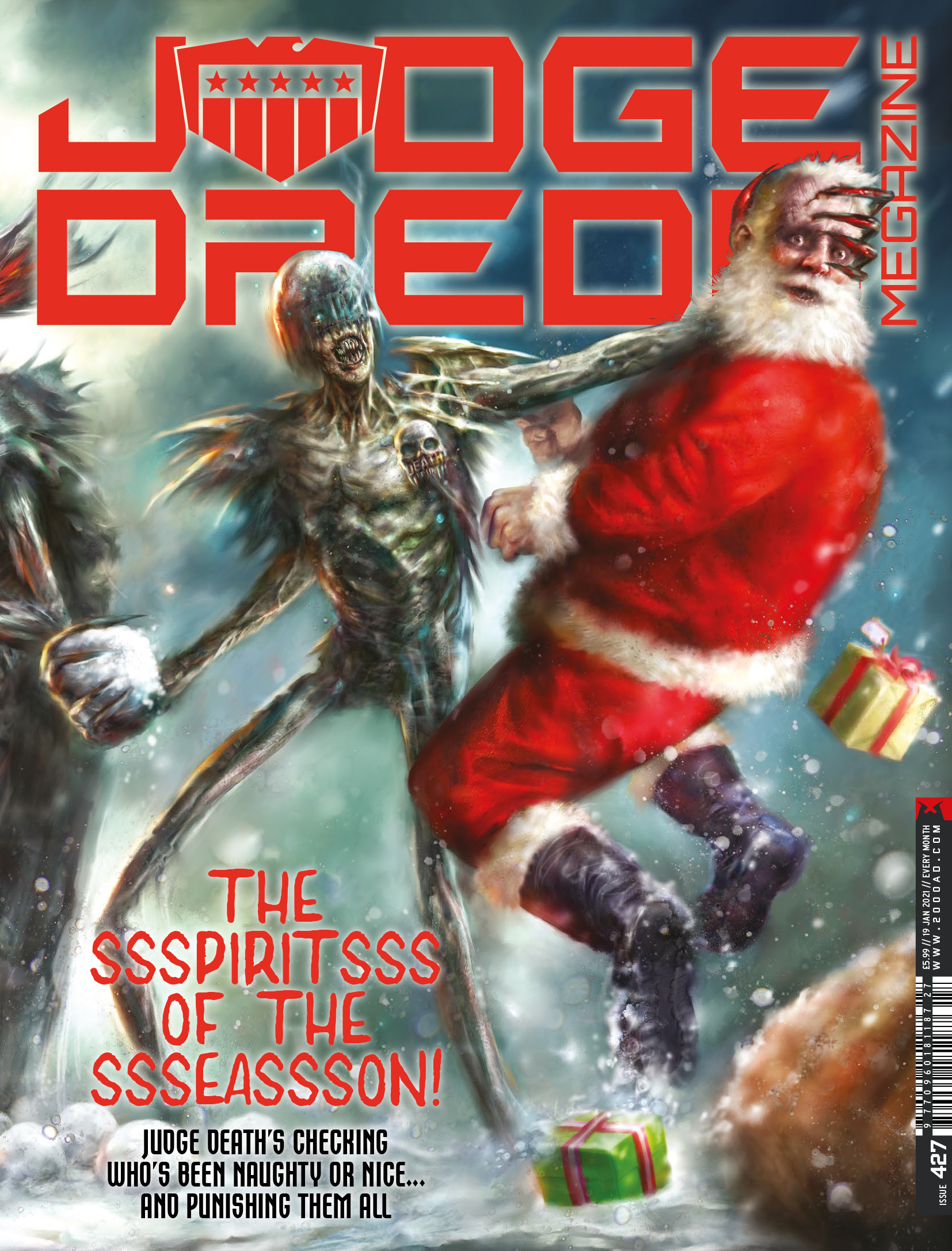 Read online Judge Dredd Megazine (Vol. 5) comic -  Issue #427 - 1