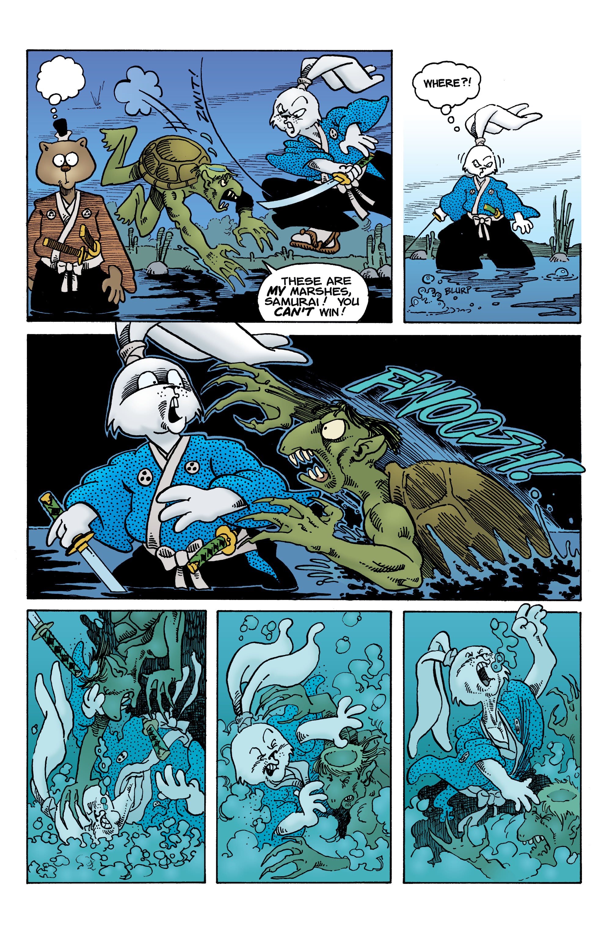 Read online Usagi Yojimbo Color Classics comic -  Issue #5 - 19