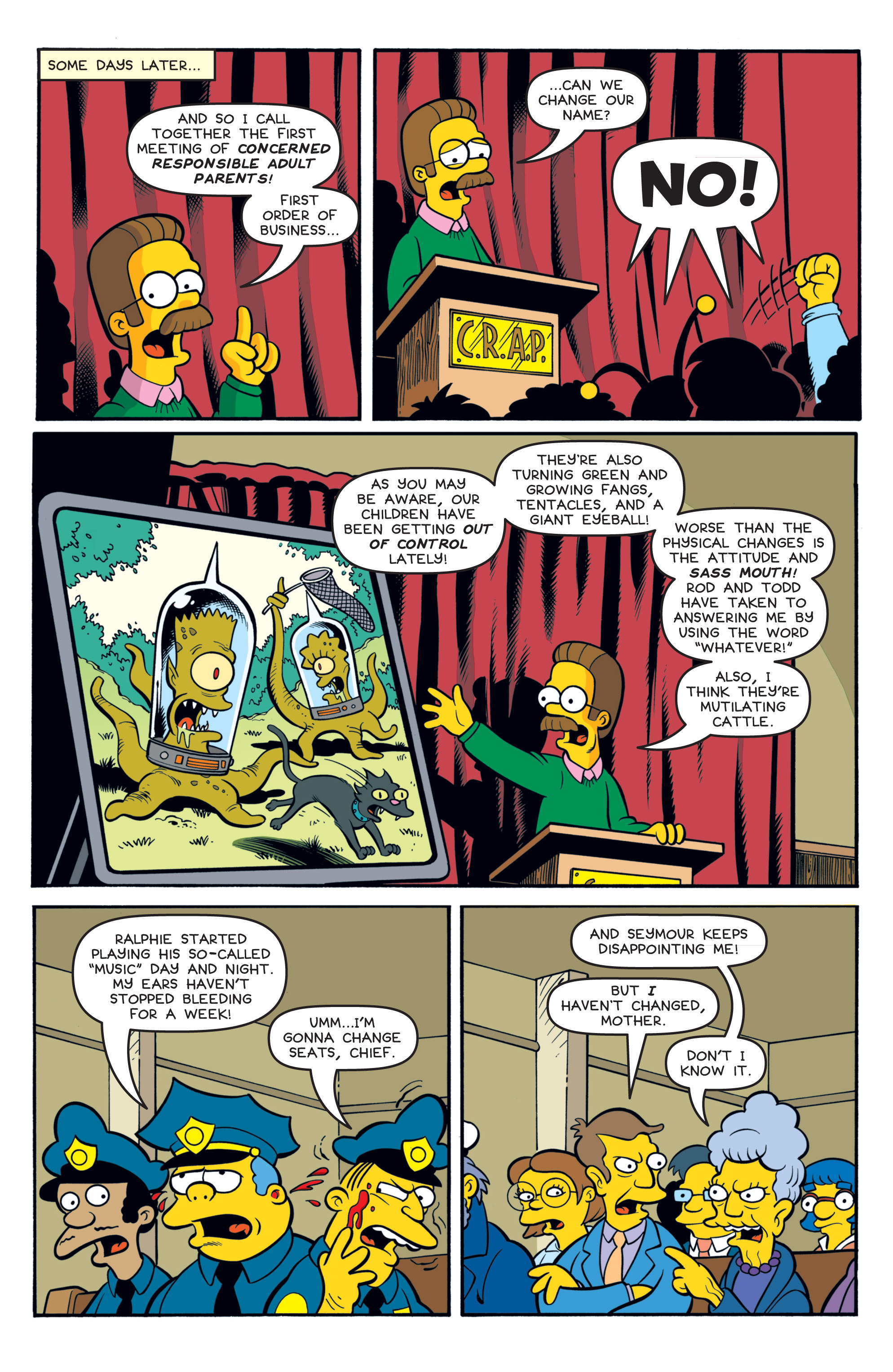 Read online Treehouse of Horror comic -  Issue #19 - 20