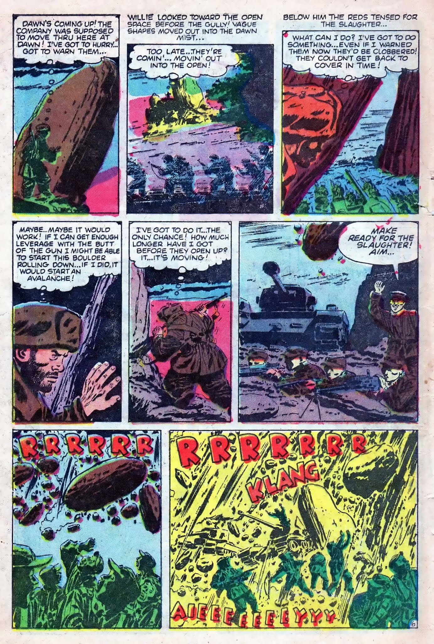 Read online Combat (1952) comic -  Issue #5 - 8