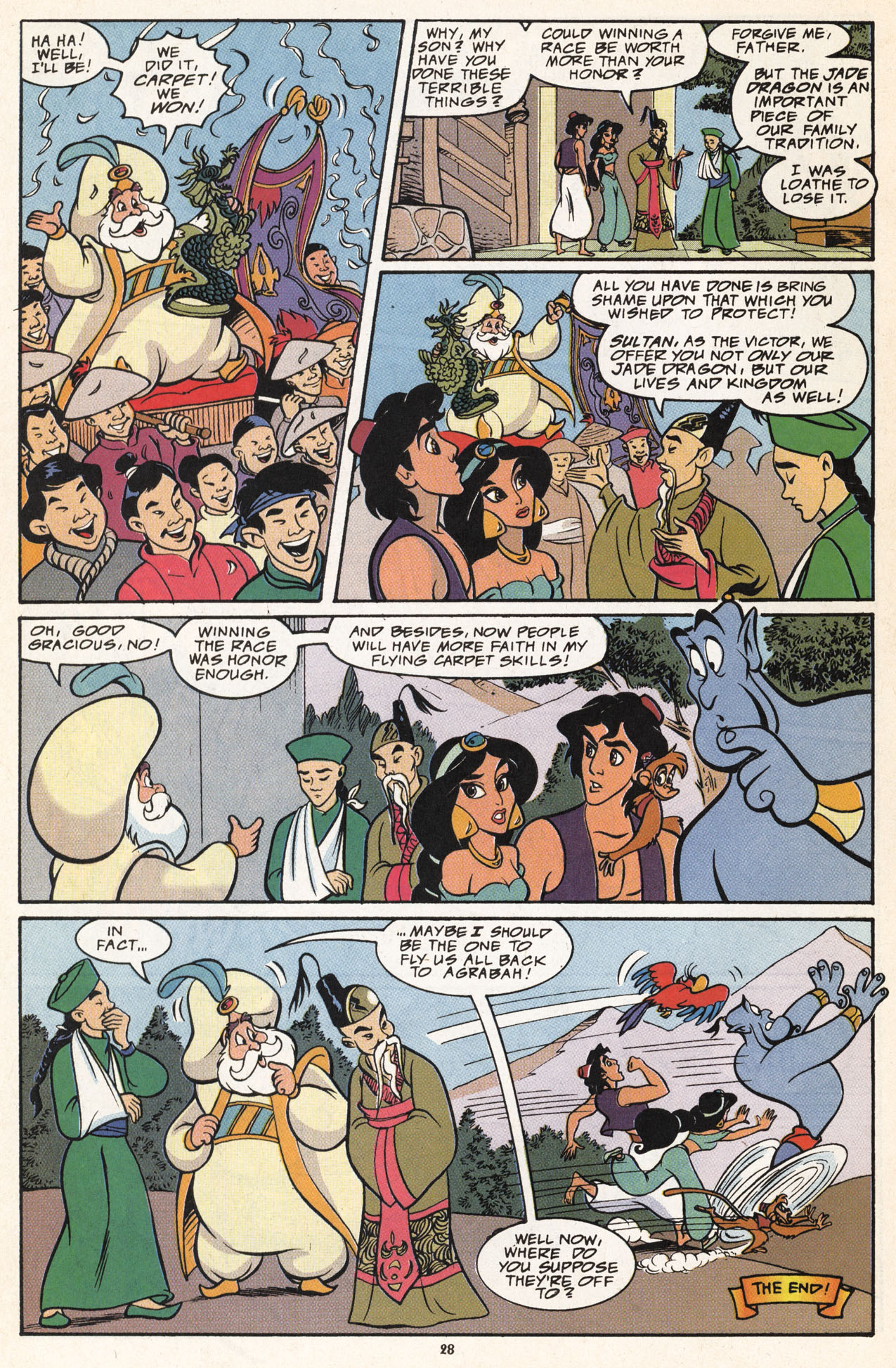 Read online Disney's Aladdin comic -  Issue #11 - 28