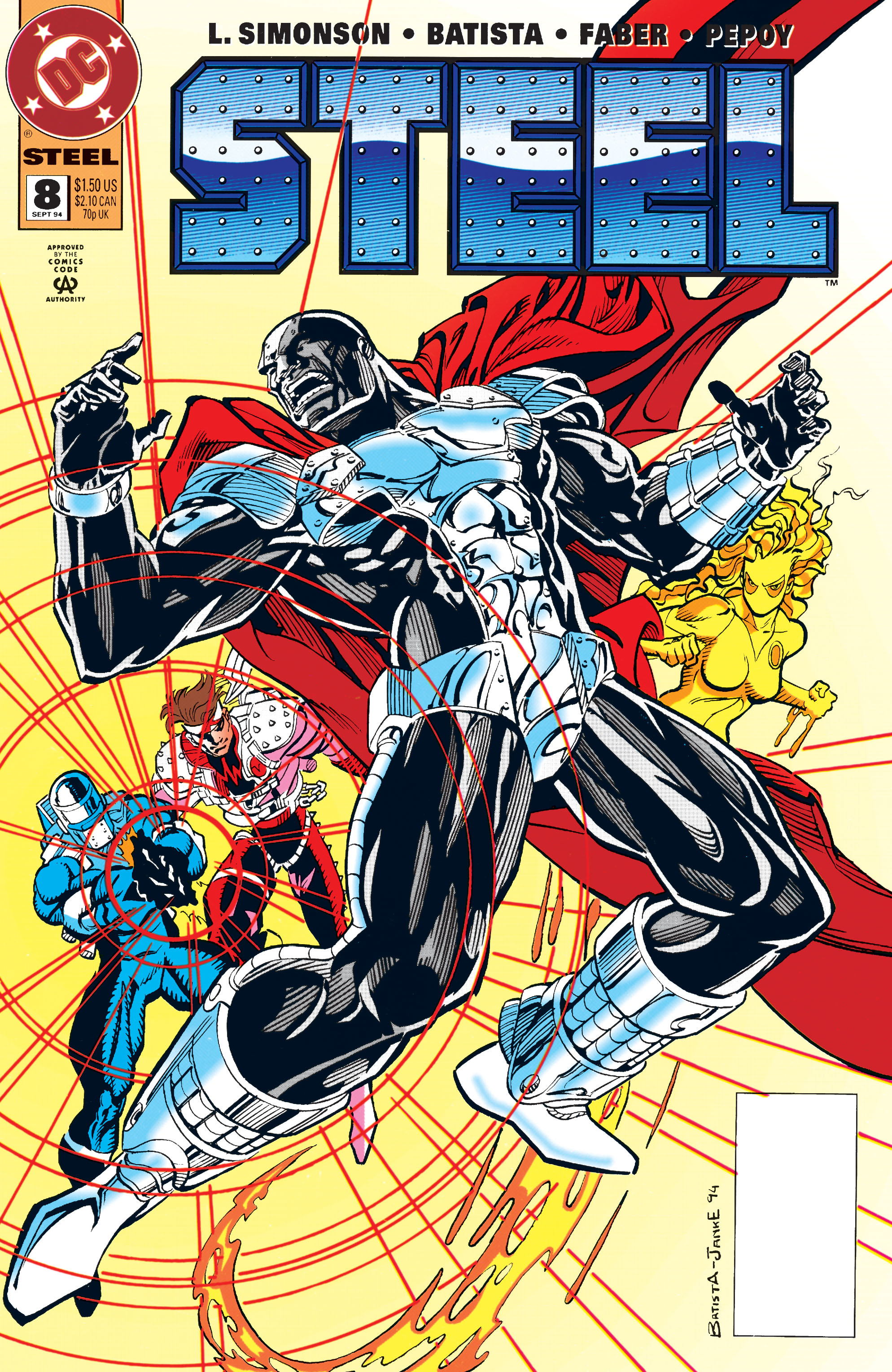 Read online Steel (1994) comic -  Issue #8 - 1