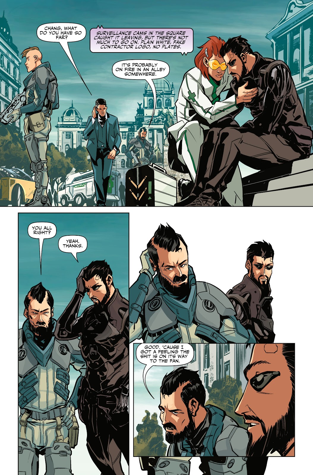 Deus Ex: Children's Crusade issue 4 - Page 4