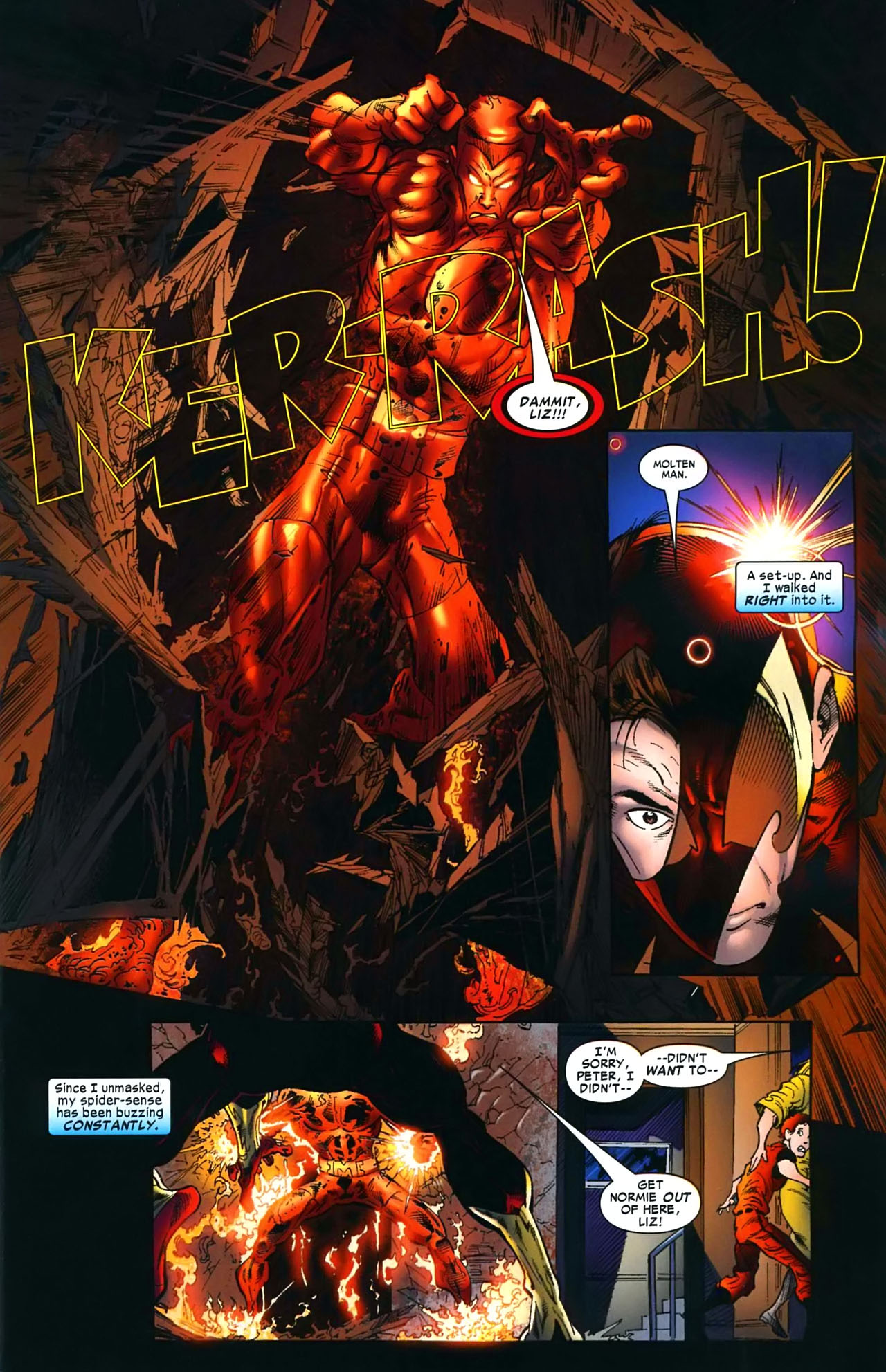 Read online The Sensational Spider-Man (2006) comic -  Issue #31 - 8