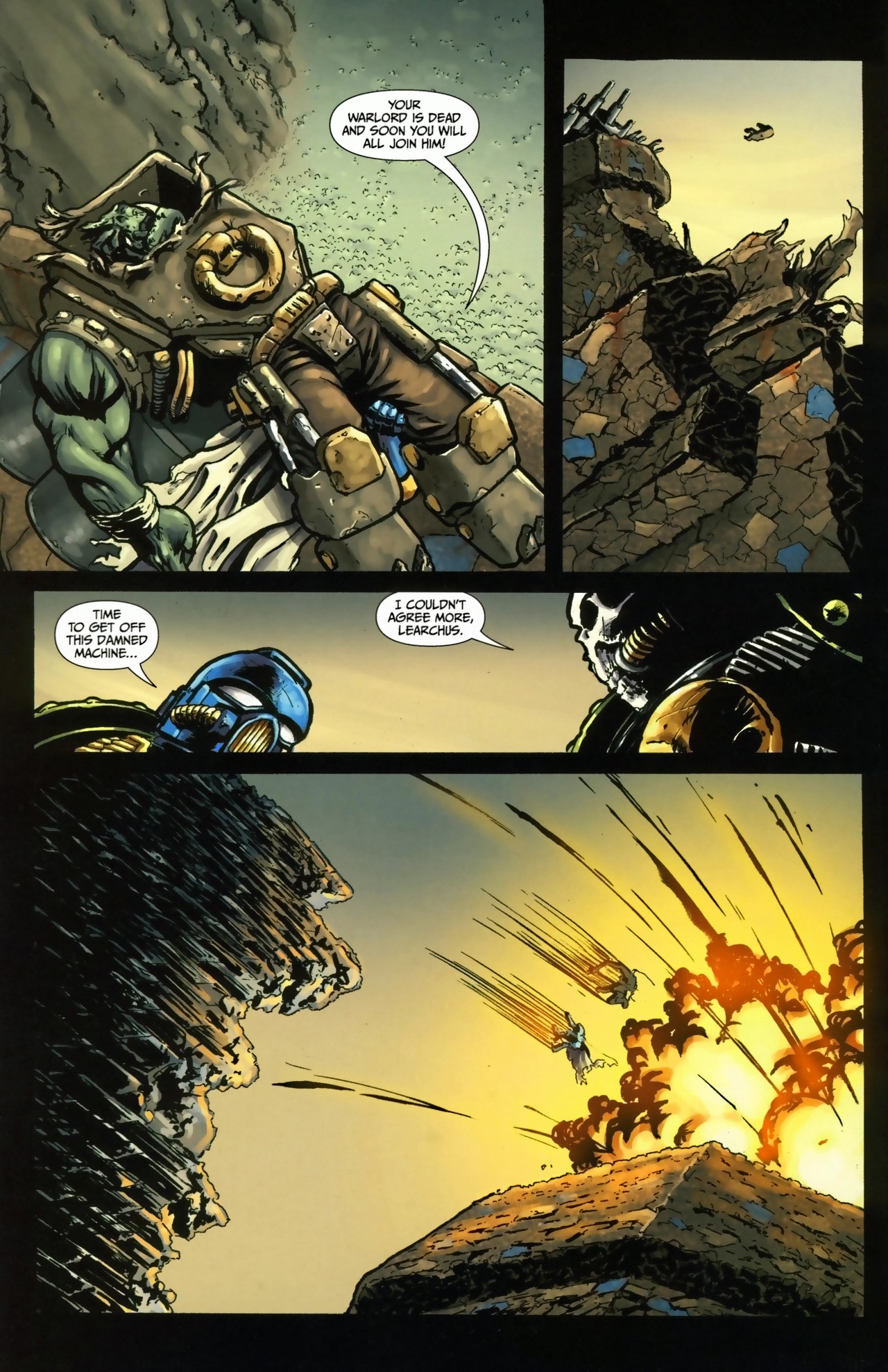 Read online Warhammer 40,000: Defenders of Ultramar comic -  Issue #4 - 22