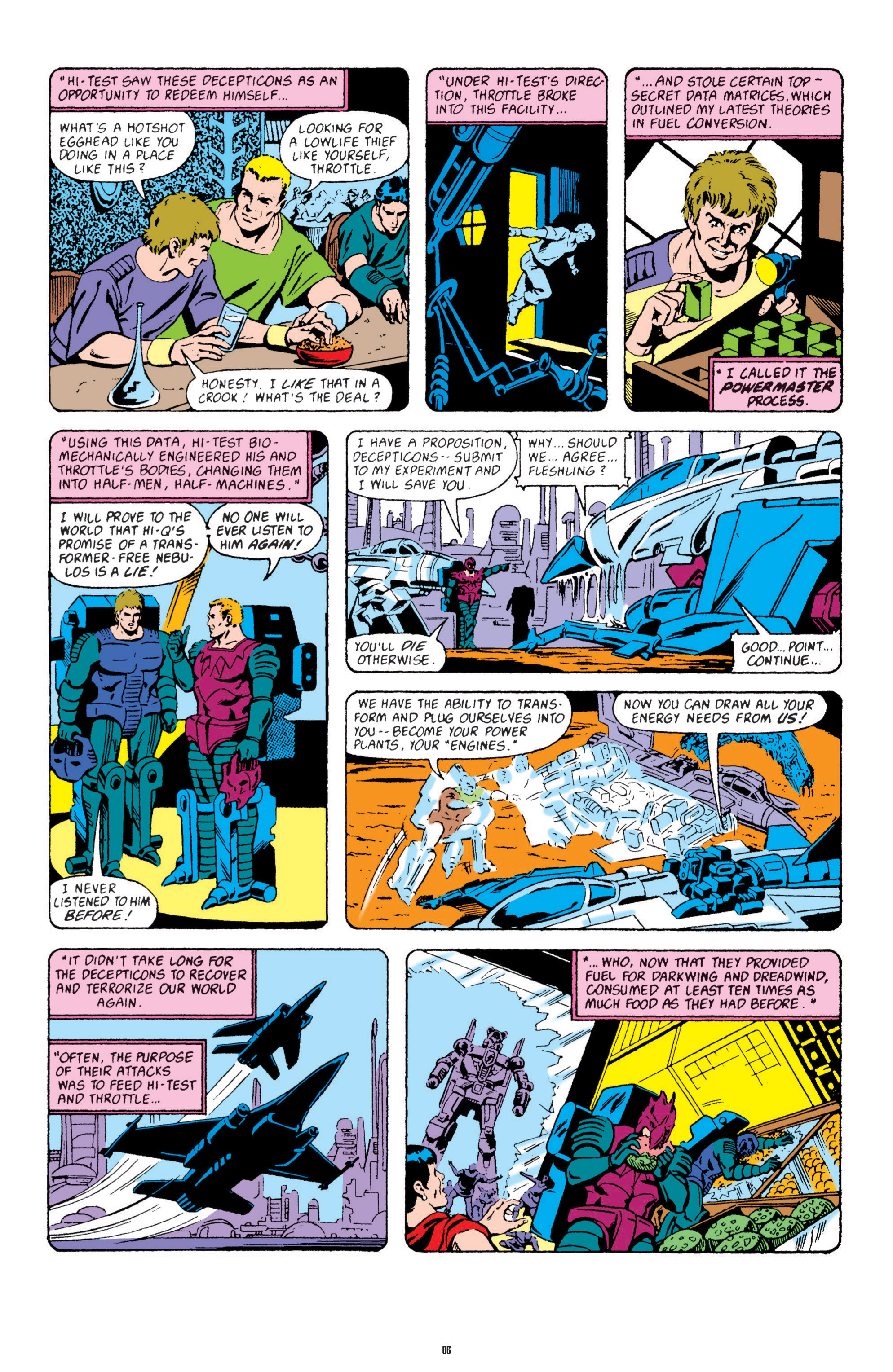 Read online The Transformers Classics comic -  Issue # TPB 4 - 87
