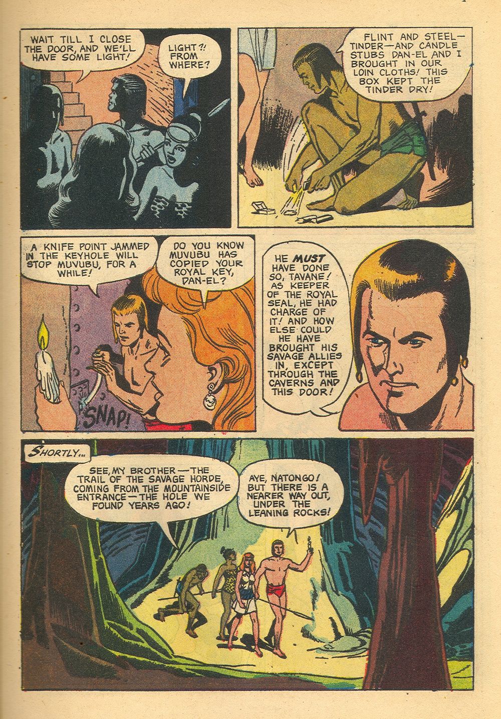 Read online Tarzan (1948) comic -  Issue #51 - 65