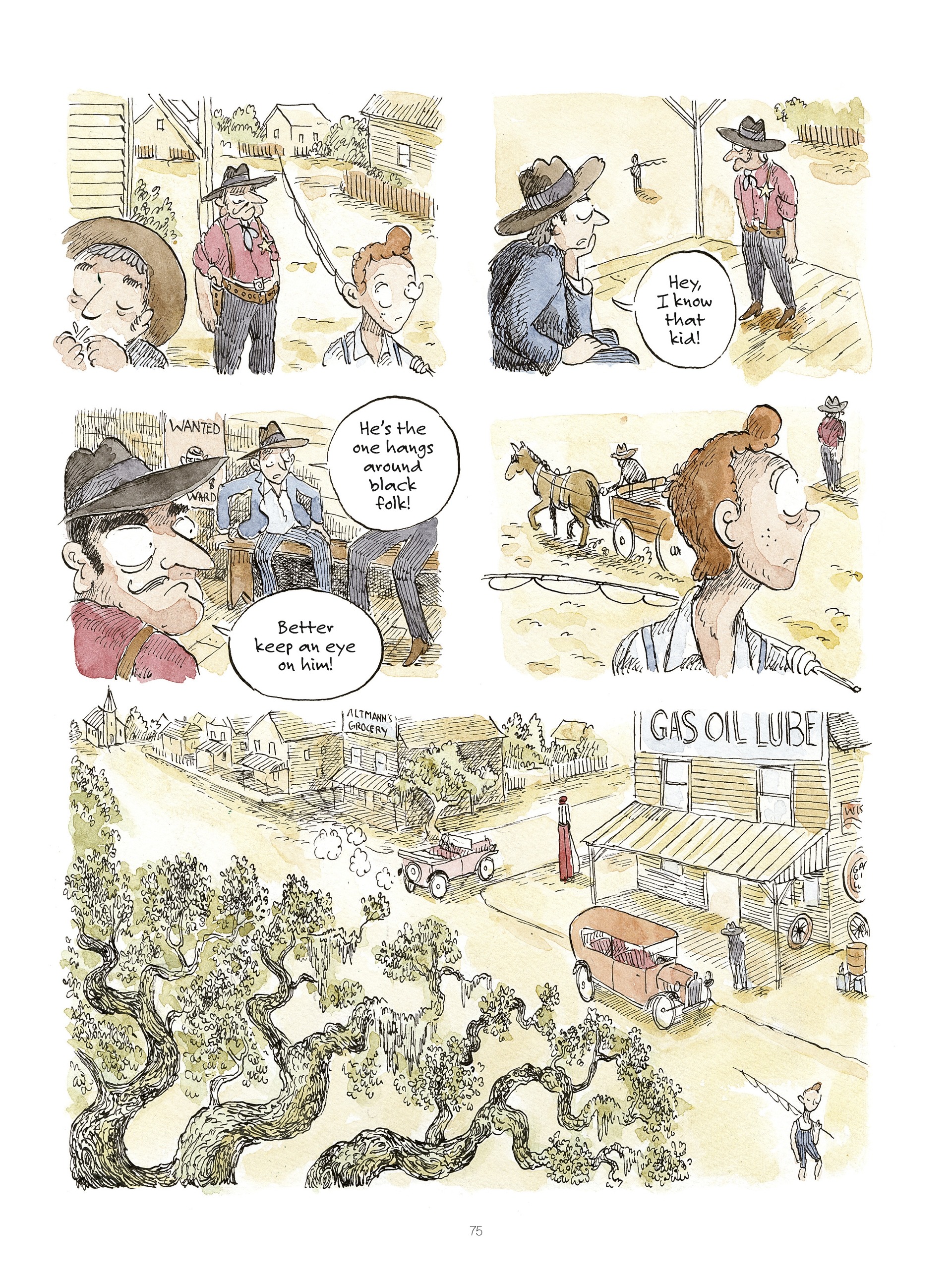 Read online Swamp: A Summer in the Bayou comic -  Issue # TPB (Part 1) - 77