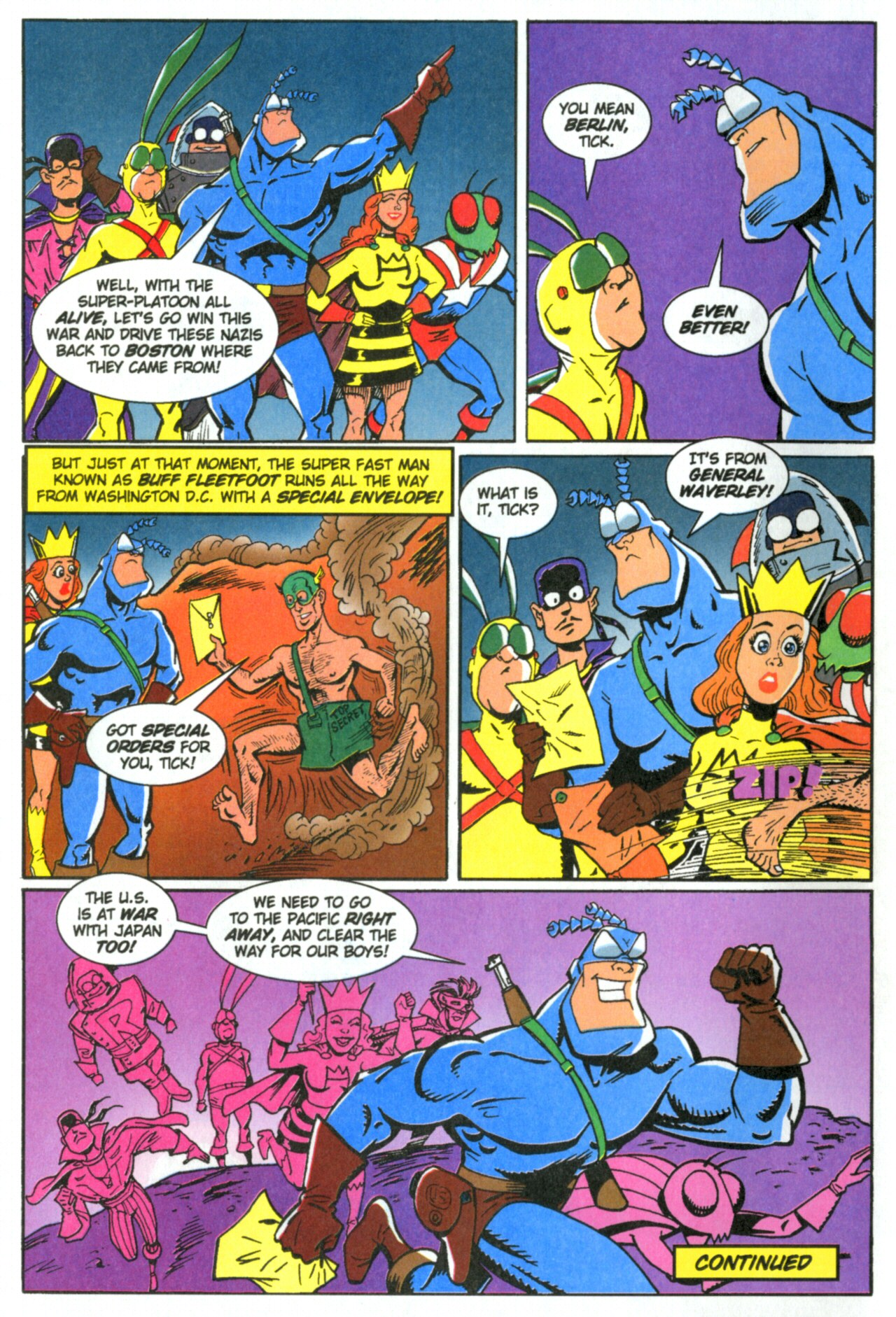 Read online The Tick's Golden Age Comic comic -  Issue #1 - 24