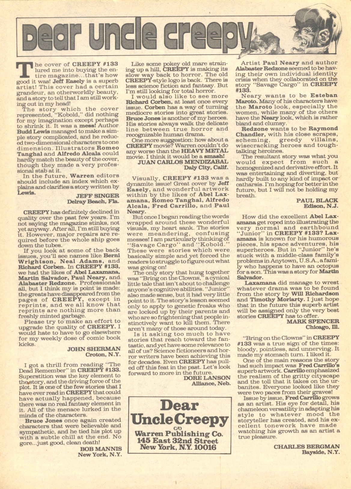 Read online Creepy (1964) comic -  Issue #135 - 4