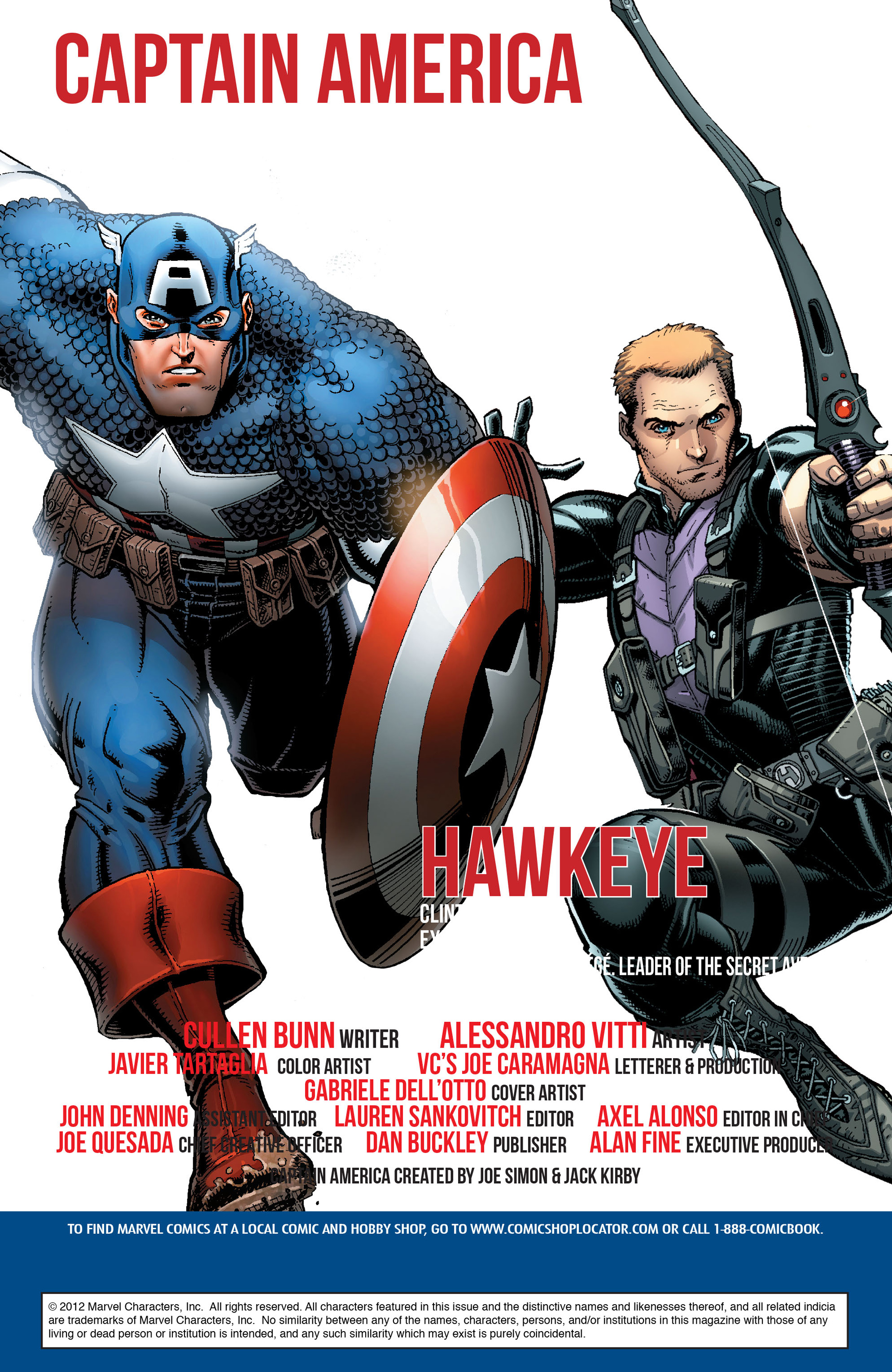 Read online Captain America And Hawkeye comic -  Issue #629 - 2