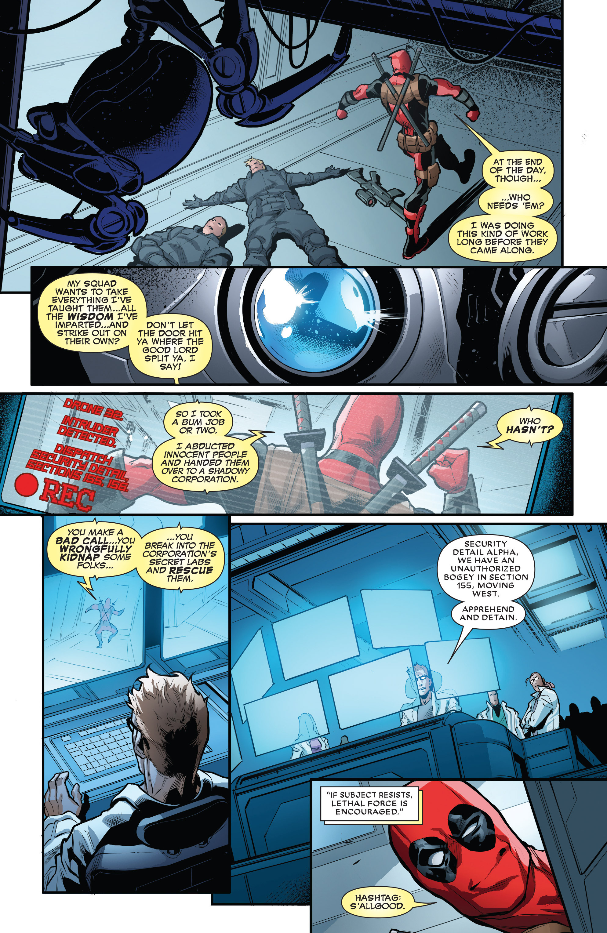 Read online Deadpool & the Mercs For Money [II] comic -  Issue #4 - 7