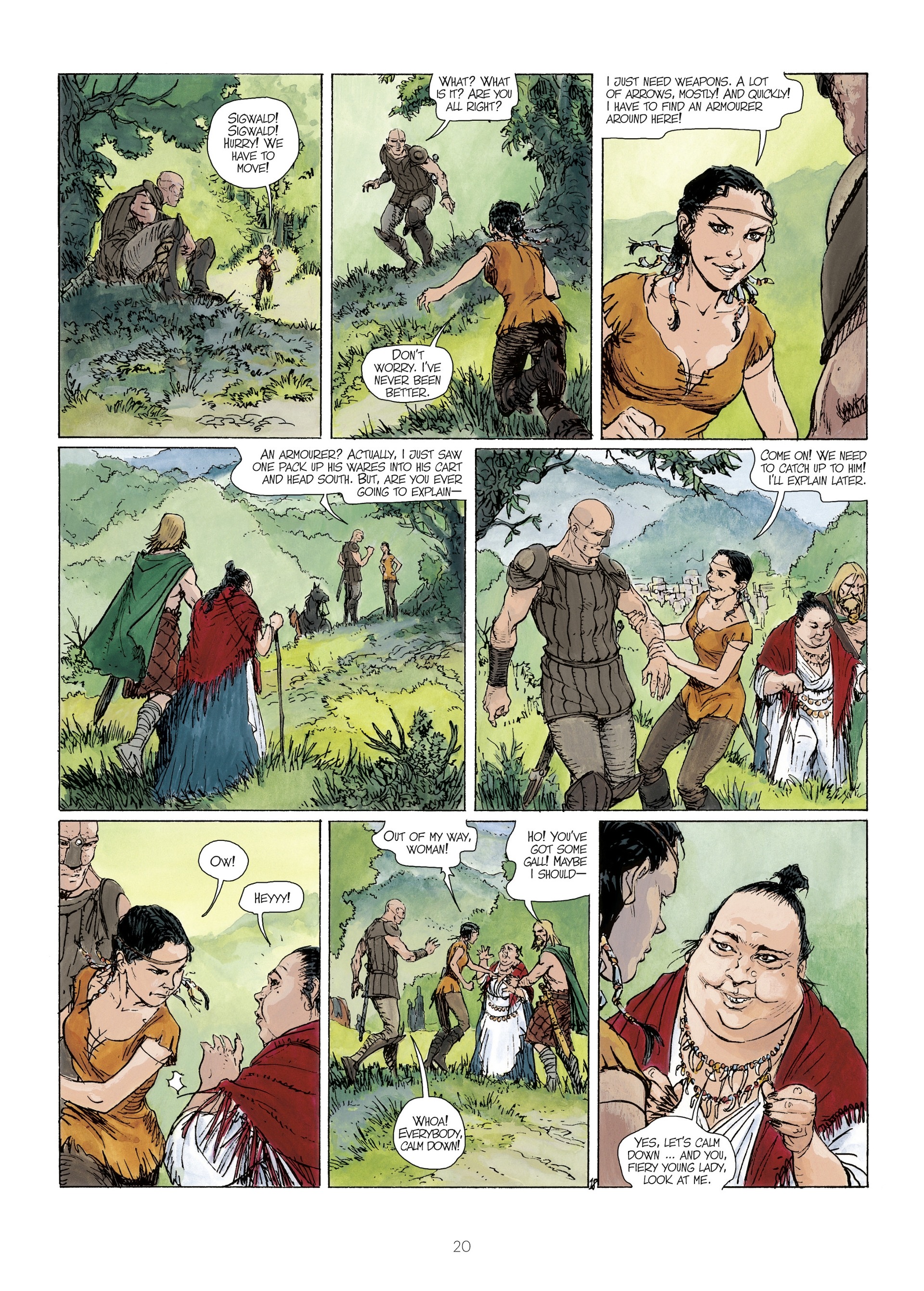 Read online Kriss of Valnor: The Valkyries' Judgement comic -  Issue # Full - 21