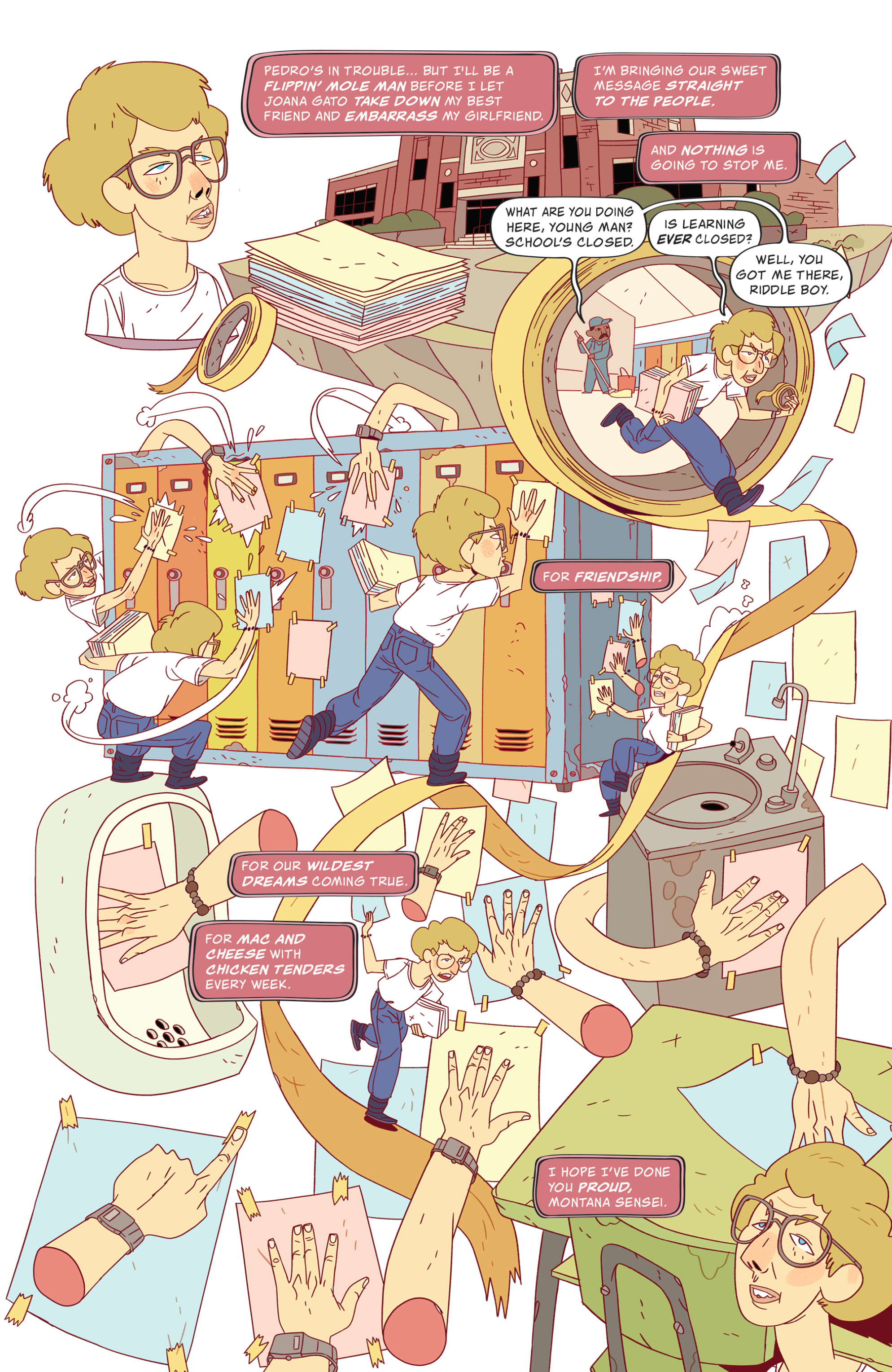 Read online Napoleon Dynamite comic -  Issue #2 - 16