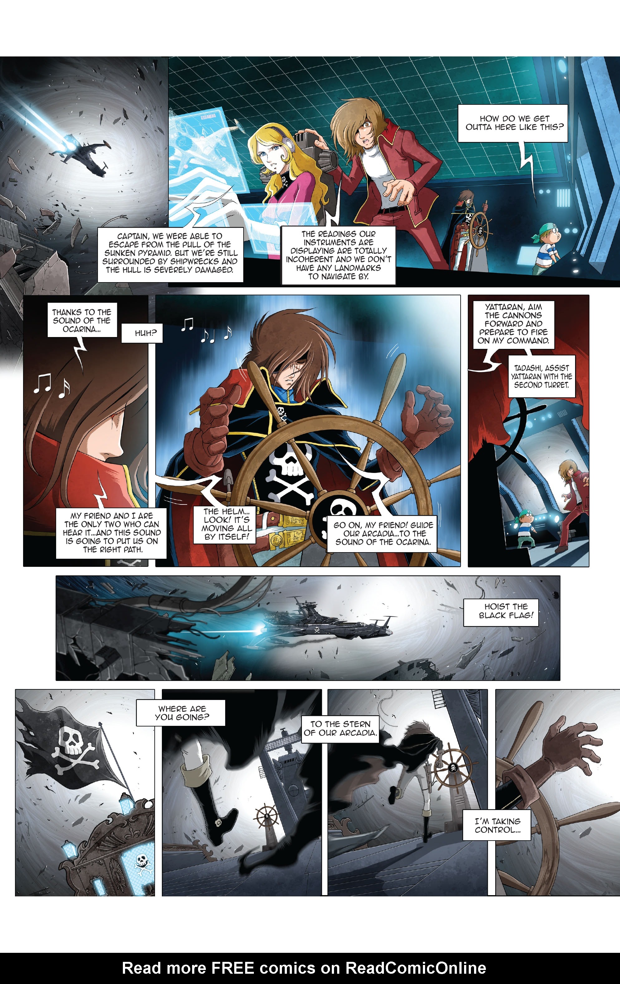Read online Space Pirate Captain Harlock comic -  Issue #4 - 20