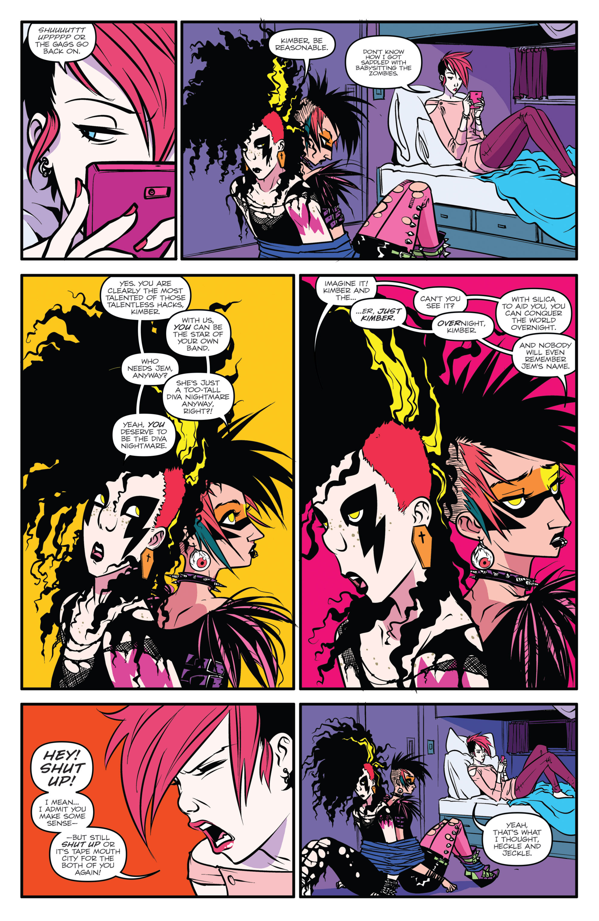 Read online Jem and The Holograms comic -  Issue #15 - 19