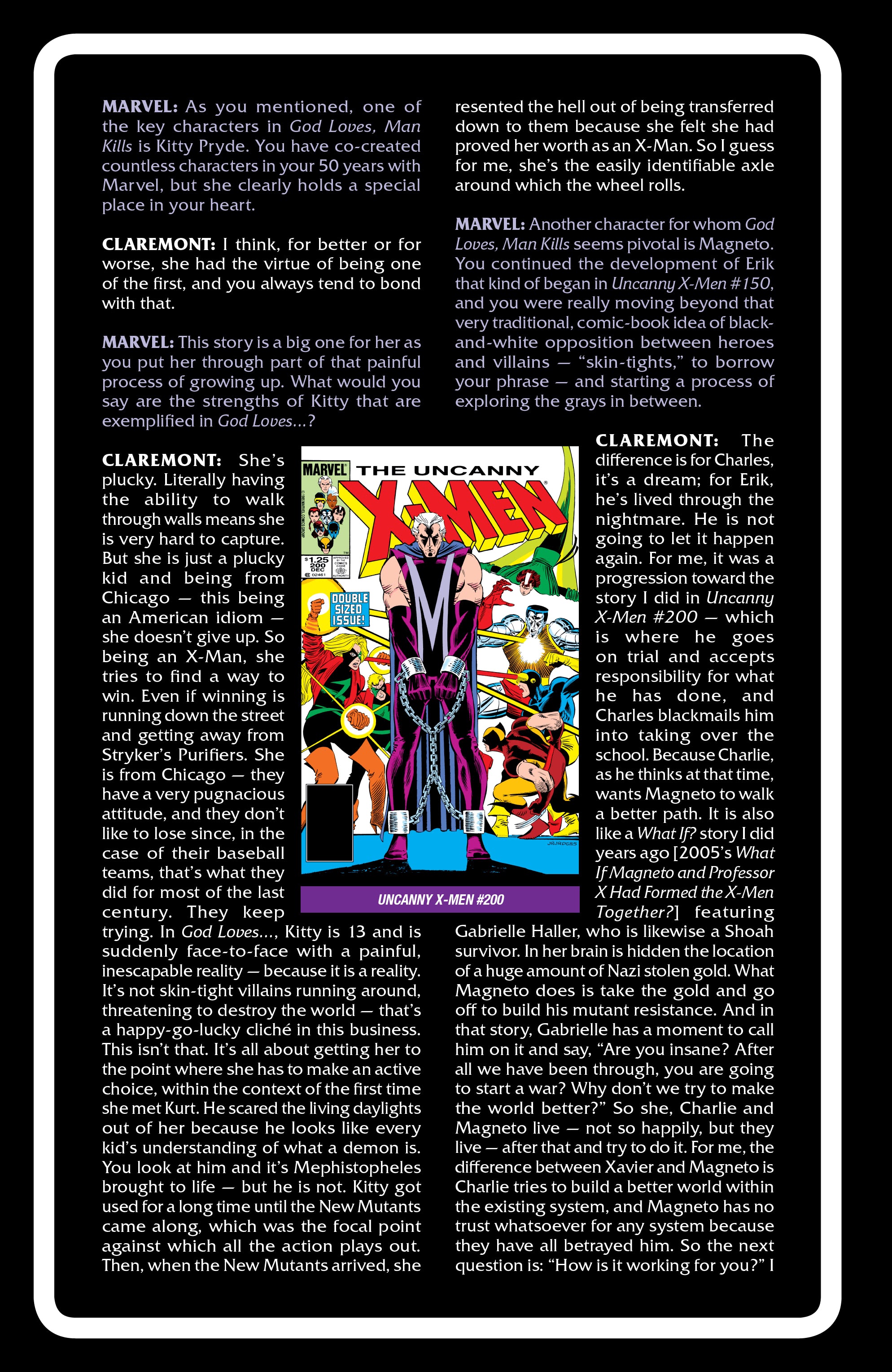 Read online X-Men: God Loves, Man Kills Extended Cut comic -  Issue #1 - 36