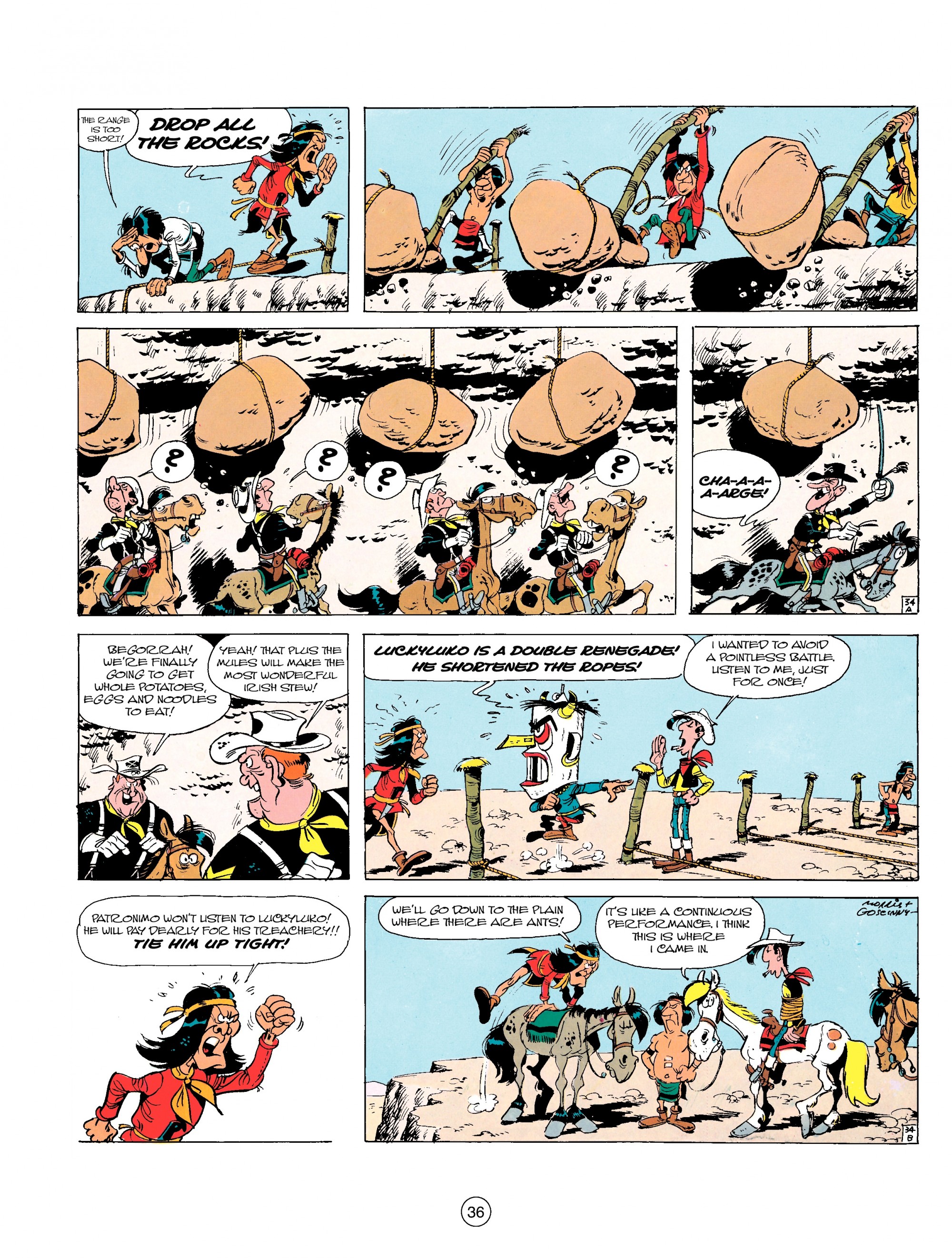 Read online A Lucky Luke Adventure comic -  Issue #17 - 36