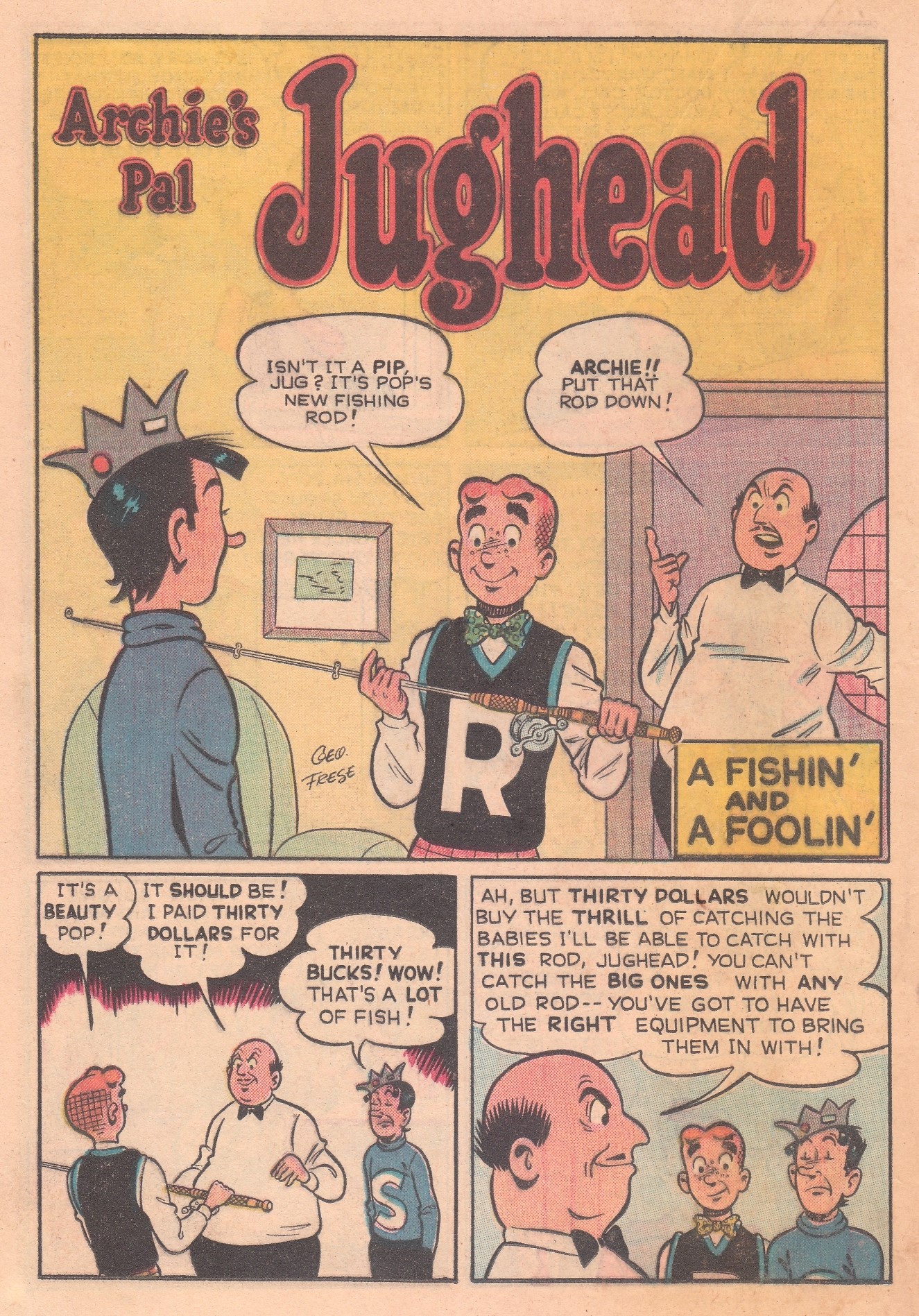 Read online Archie's Pal Jughead comic -  Issue #3 - 16