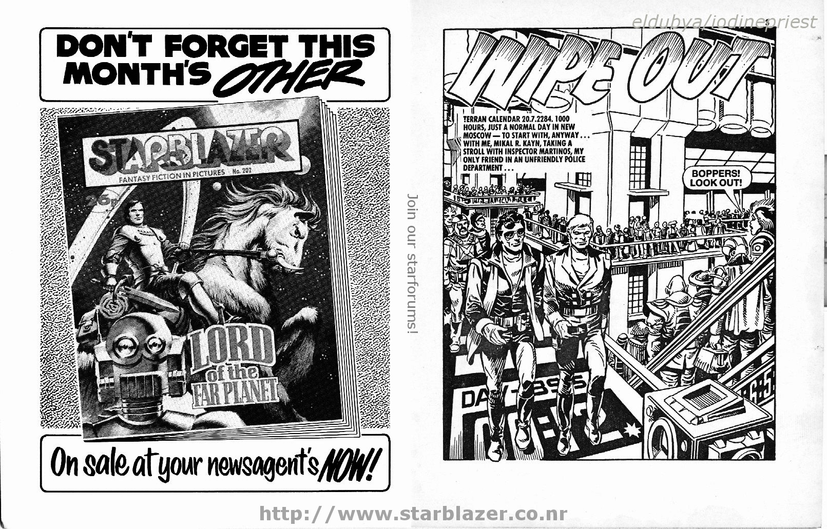 Read online Starblazer comic -  Issue #203 - 3