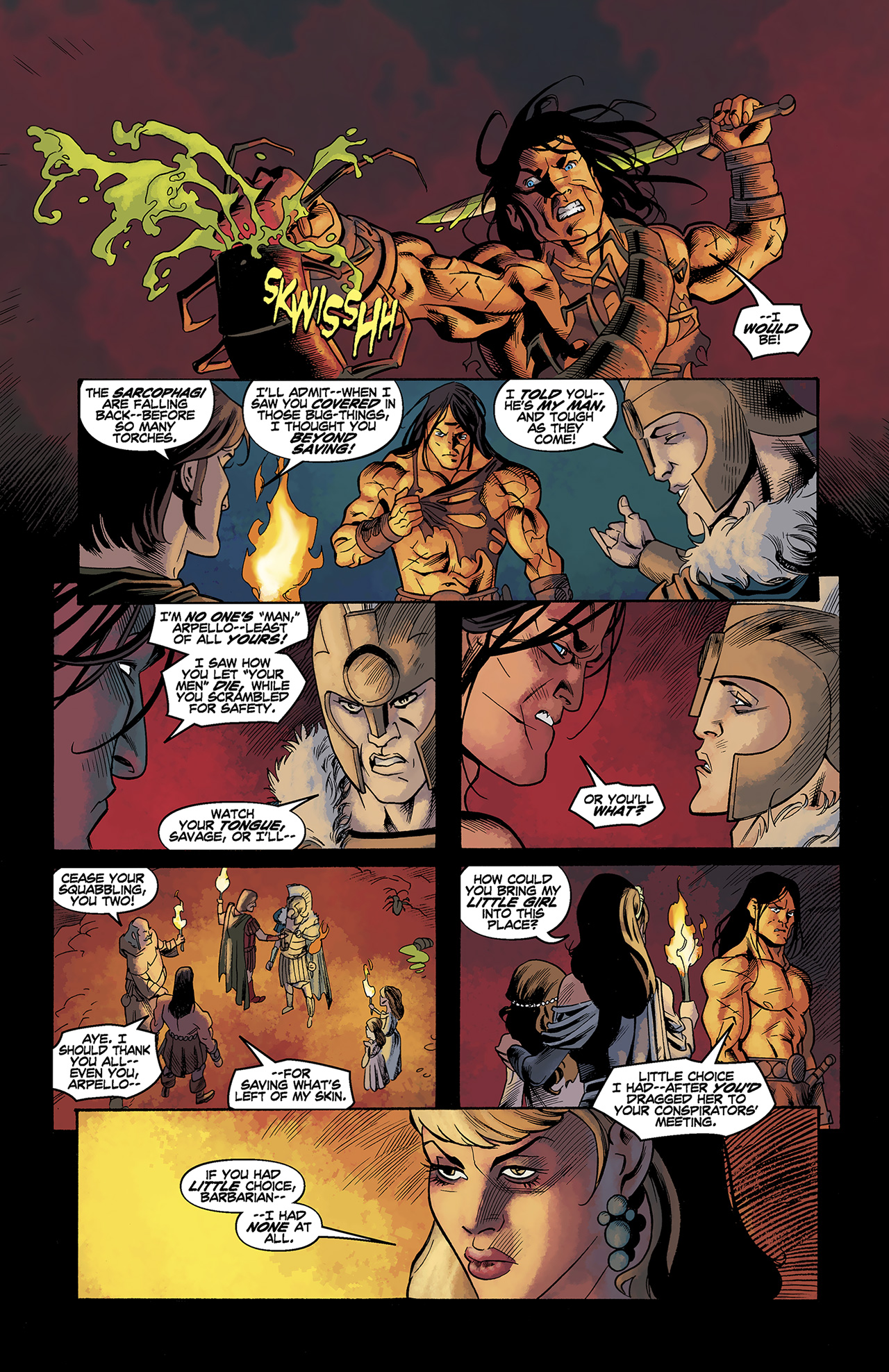Read online Conan: Road of Kings comic -  Issue #8 - 22