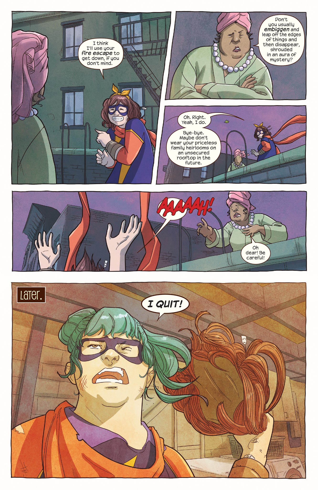 Read online Ms. Marvel (2016) comic -  Issue #25 - 7