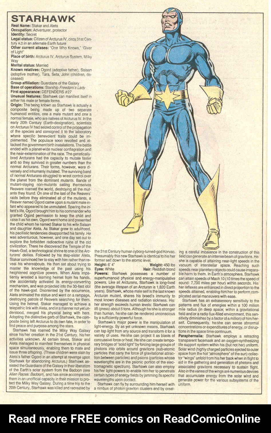 Read online The Official Handbook of the Marvel Universe comic -  Issue #10 - 26