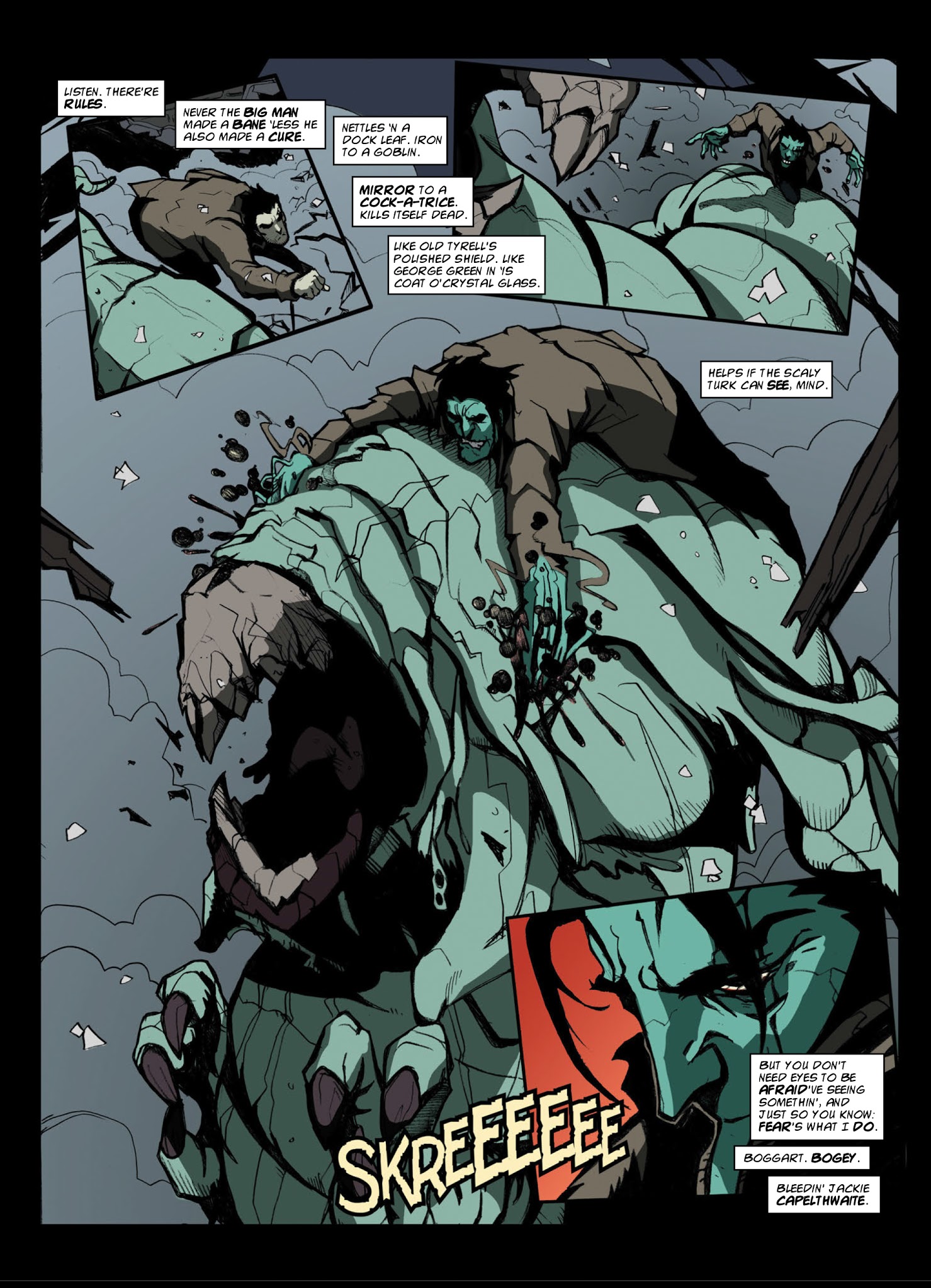 Read online Judge Dredd Megazine (Vol. 5) comic -  Issue #386 - 92