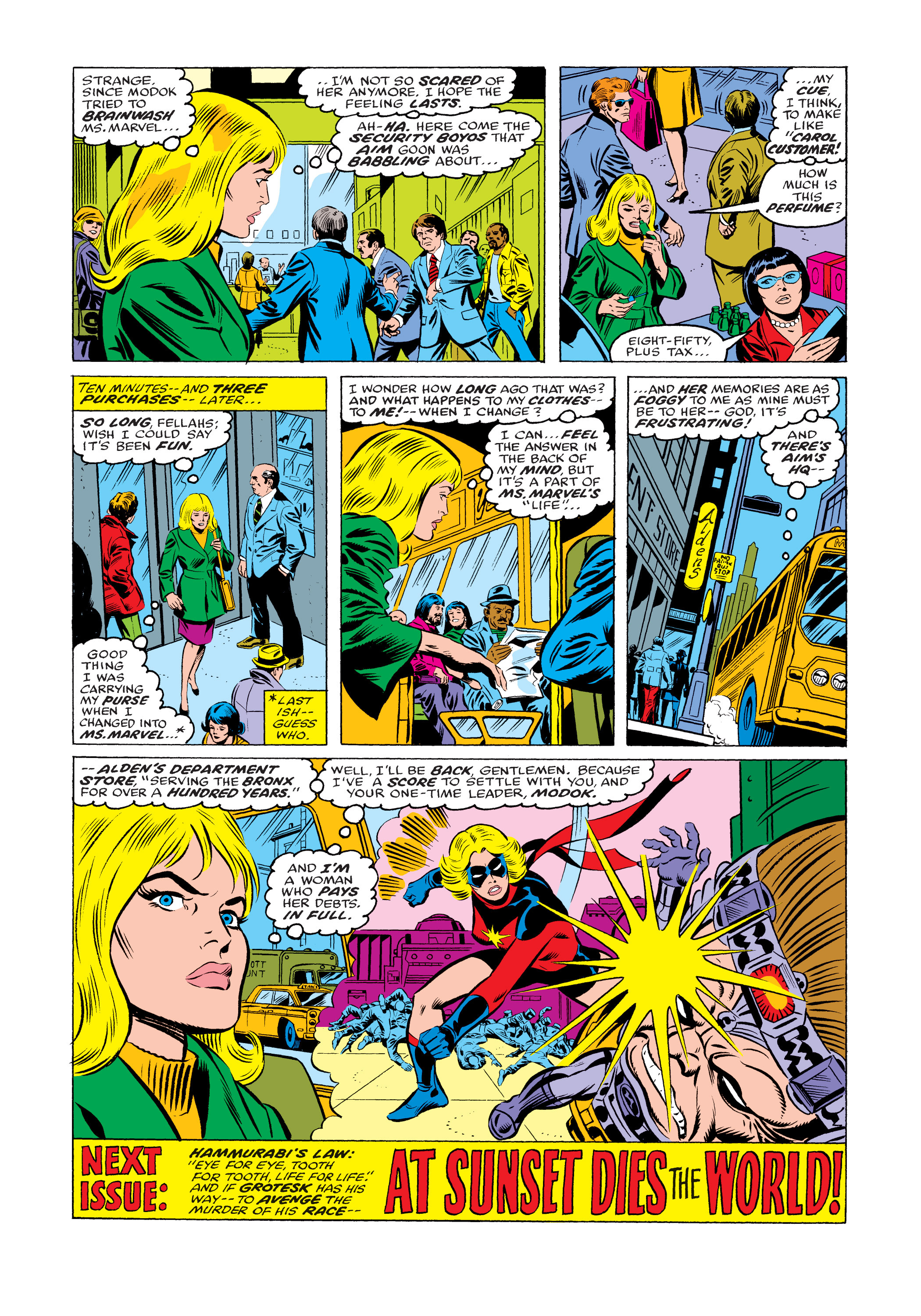 Read online Ms. Marvel (1977) comic -  Issue #7 - 18