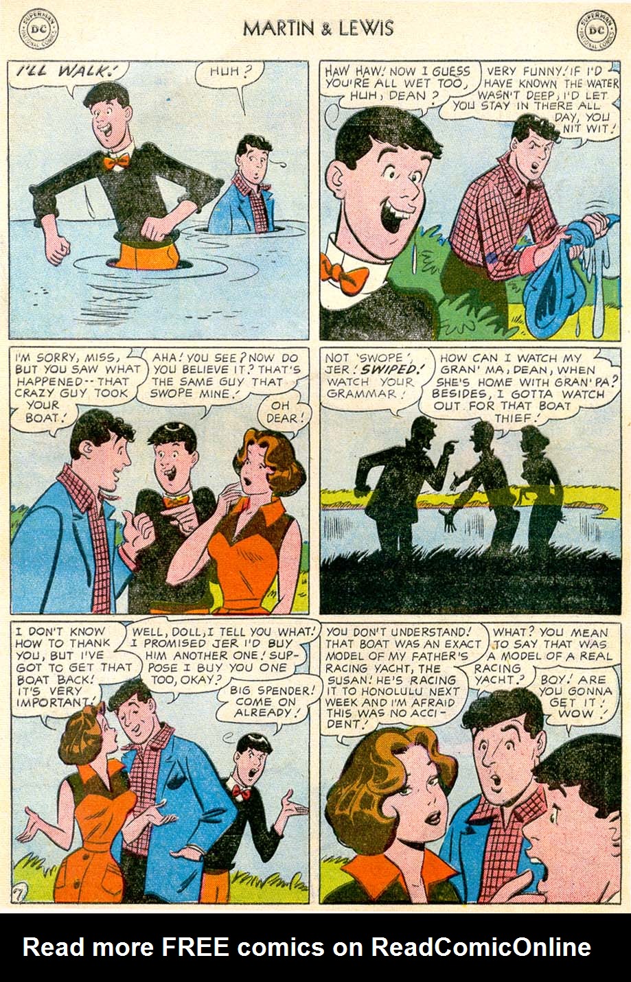Read online The Adventures of Dean Martin and Jerry Lewis comic -  Issue #40 - 9