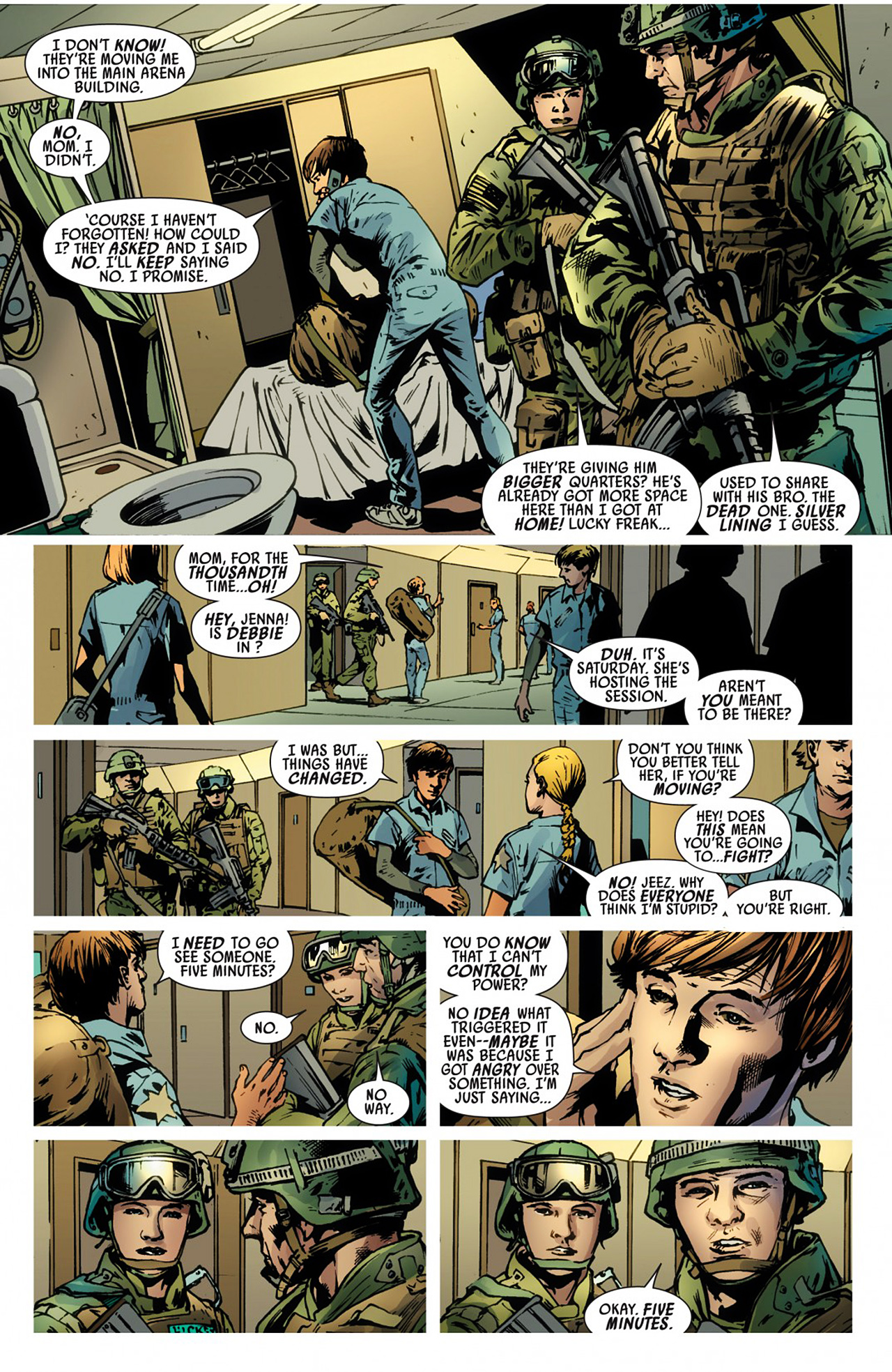Read online America's Got Powers comic -  Issue #1 - 10