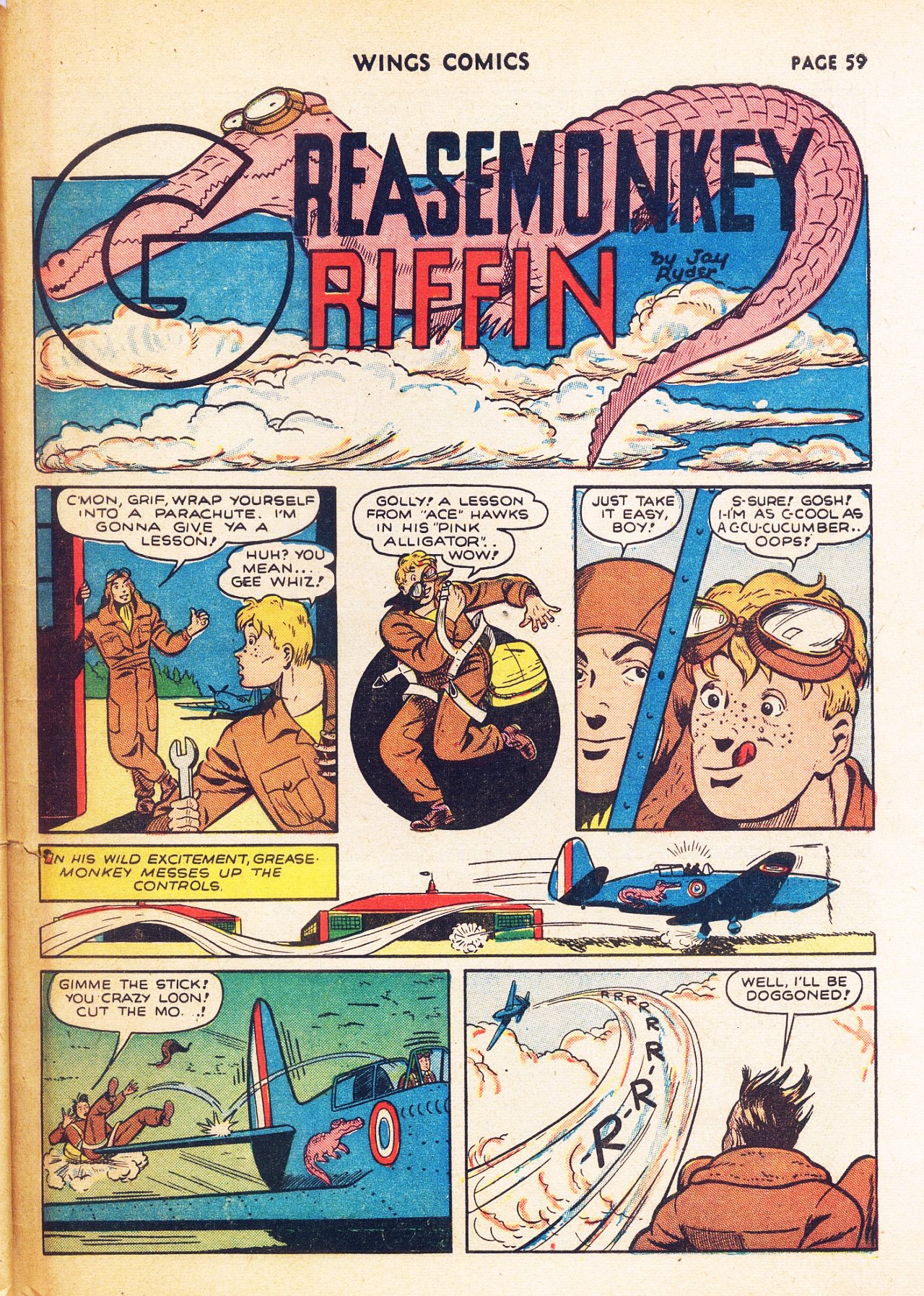 Read online Wings Comics comic -  Issue #8 - 61