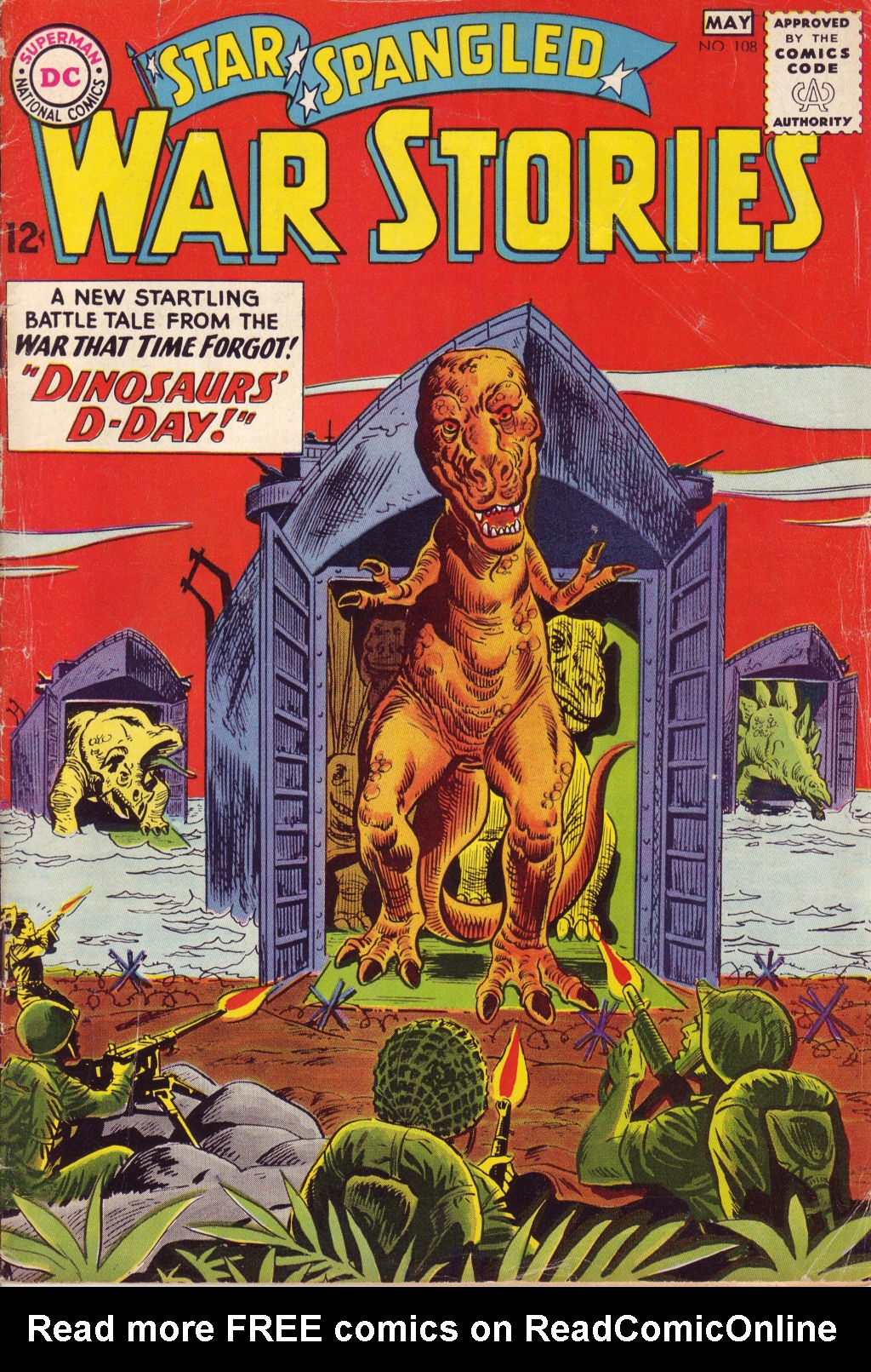 Read online Star Spangled War Stories (1952) comic -  Issue #108 - 1