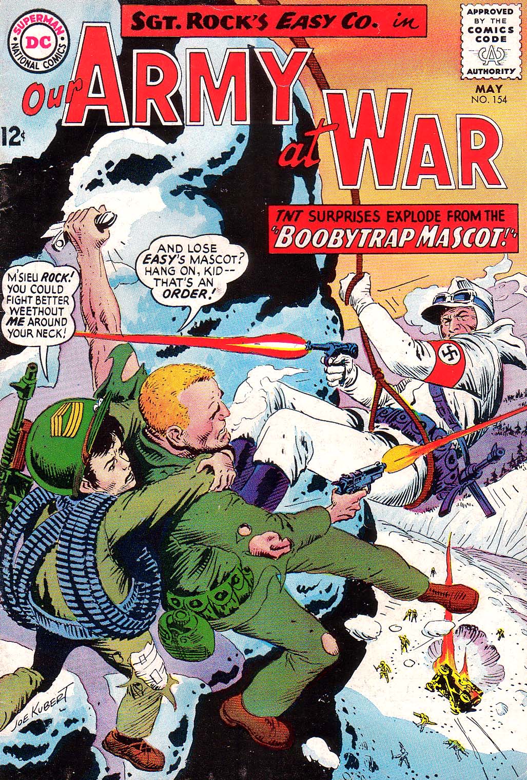 Read online Our Army at War (1952) comic -  Issue #154 - 1