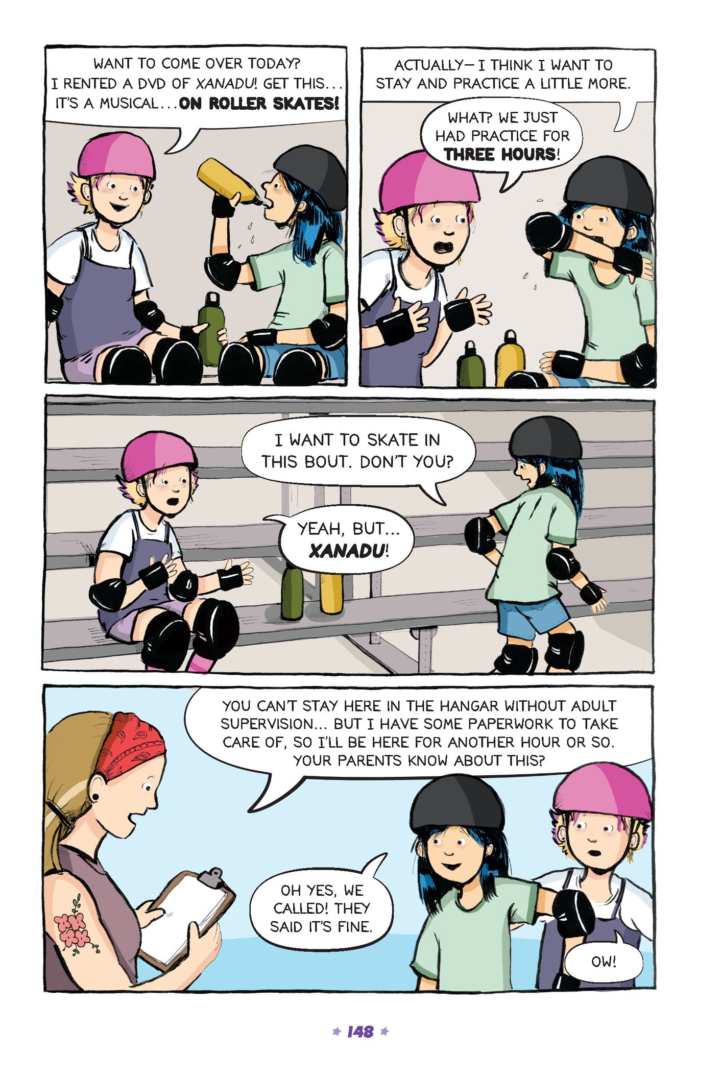 Read online Roller Girl comic -  Issue # TPB (Part 2) - 45